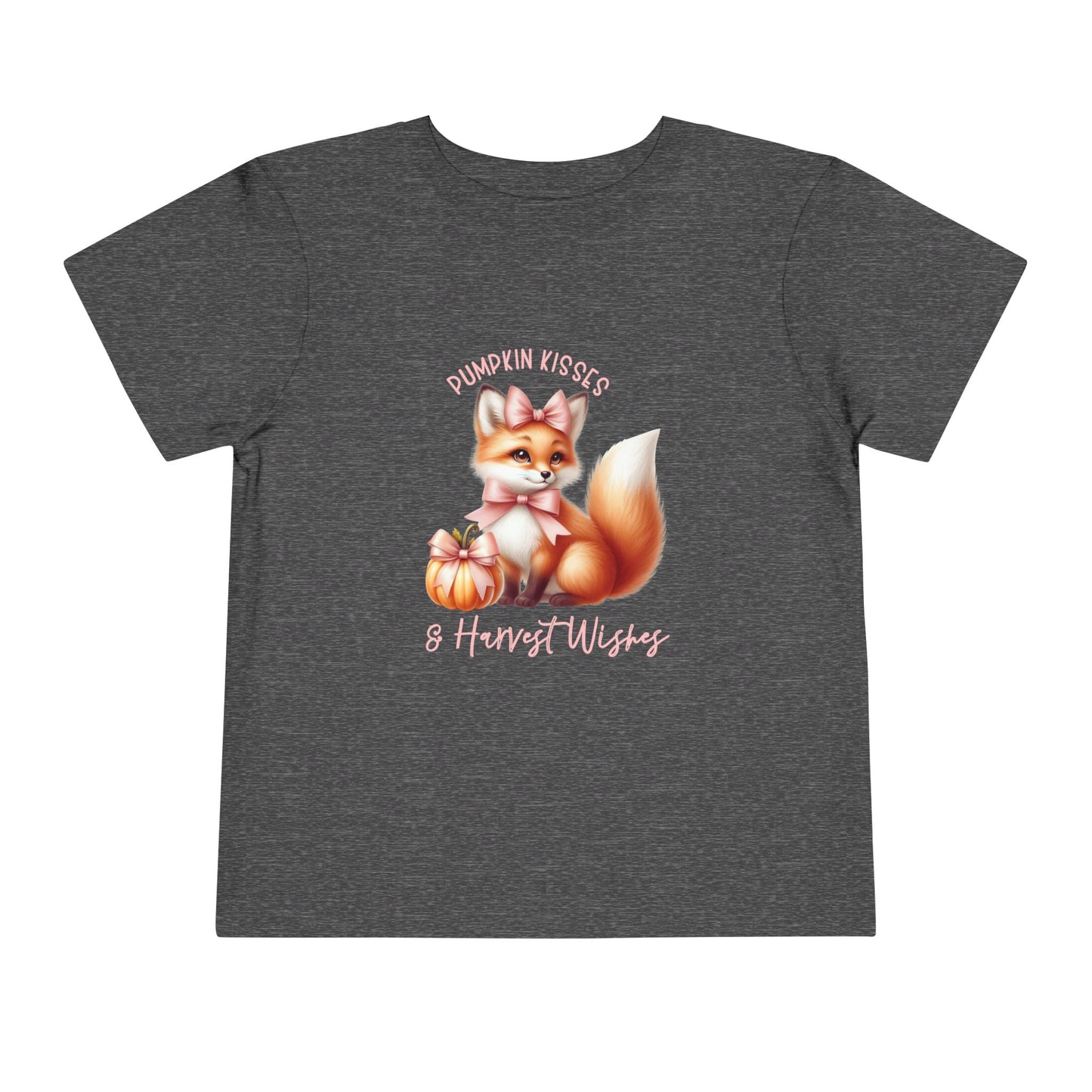 Pumpkin Kisses & Harvest Wishes Toddler T-Shirt