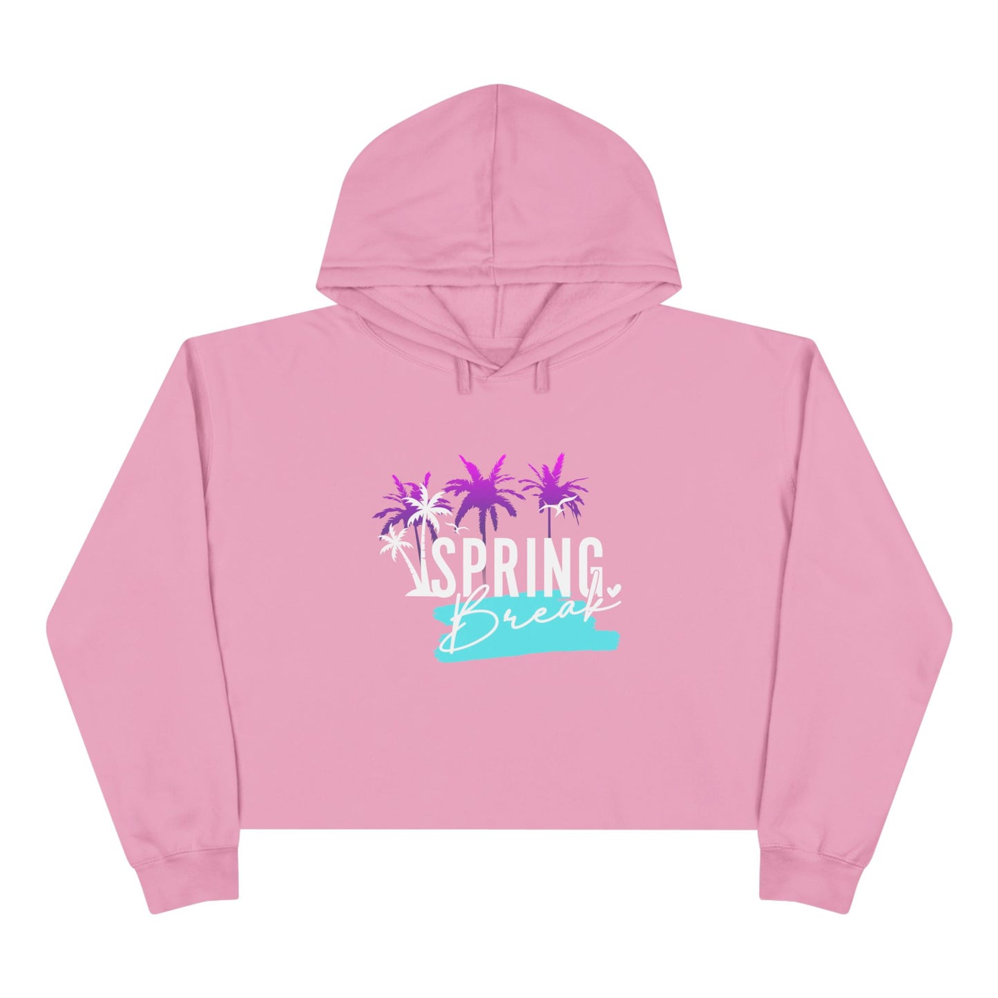 Spring Break Crop Hoodie