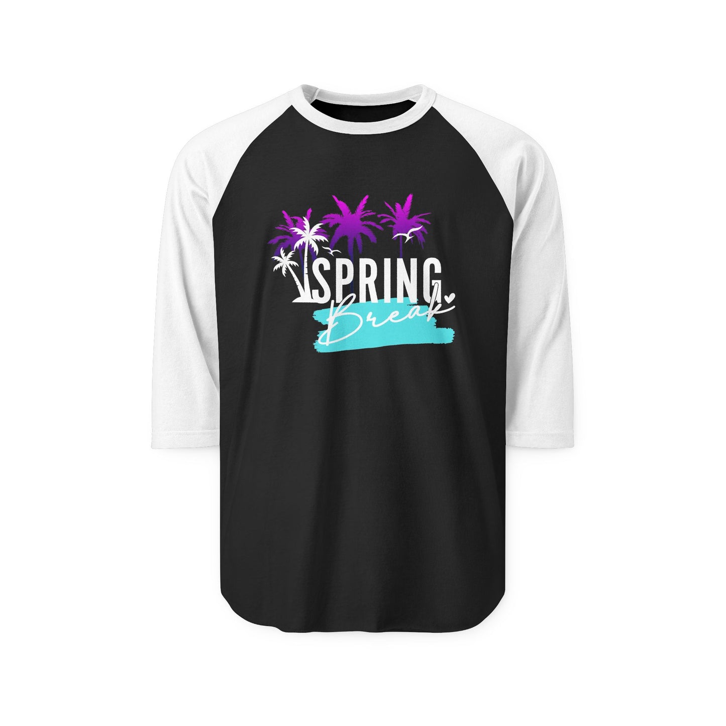 Spring Break Baseball Tee