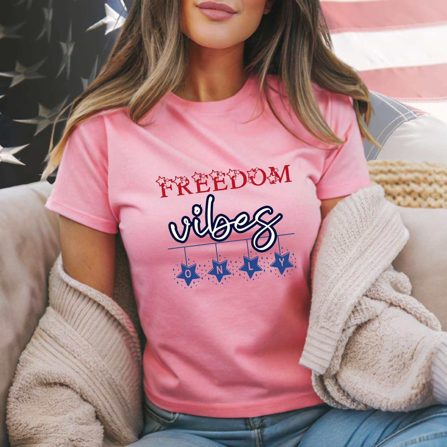 Freedom Vibes Only T-Shirt