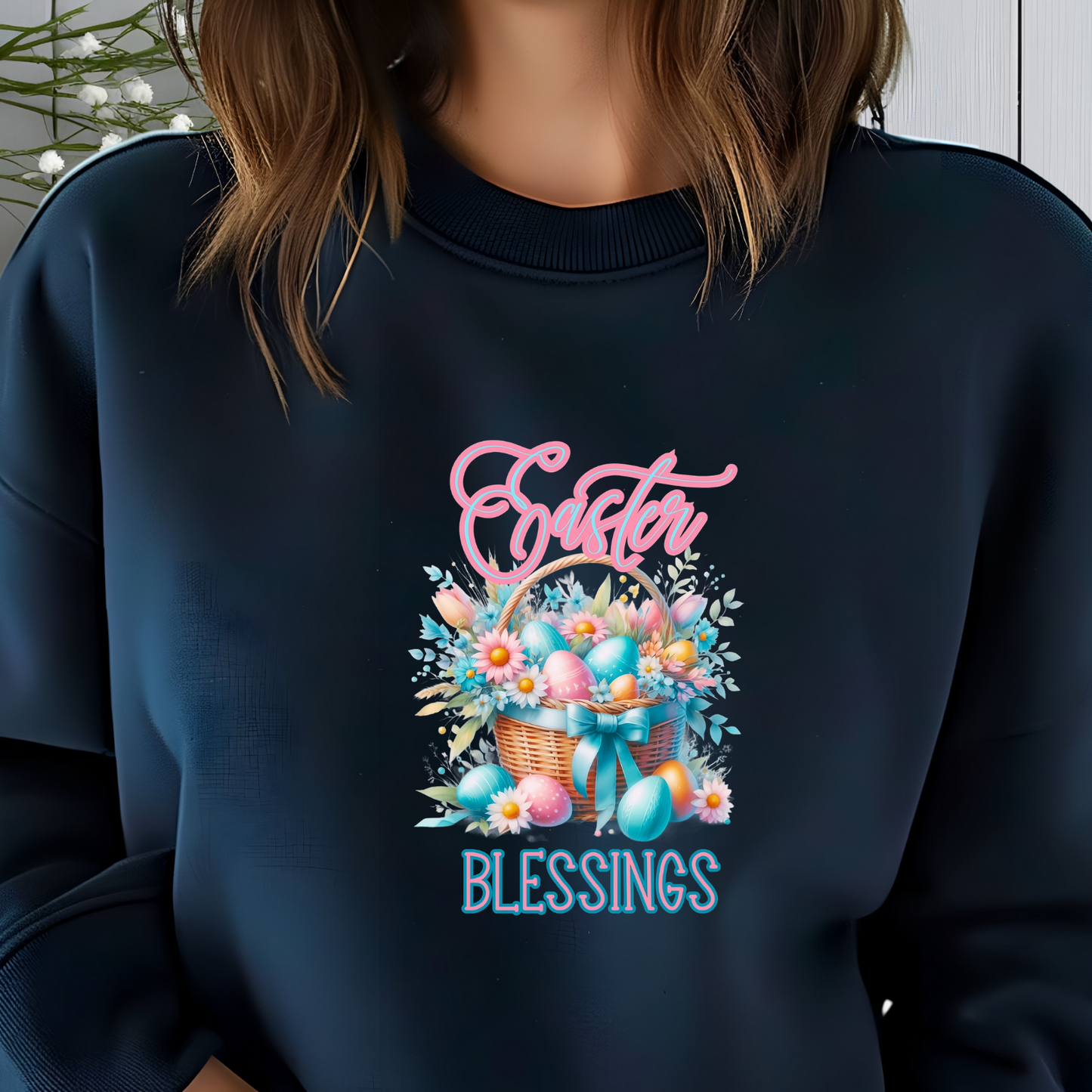 Easter Blessings Crewneck Sweatshirt