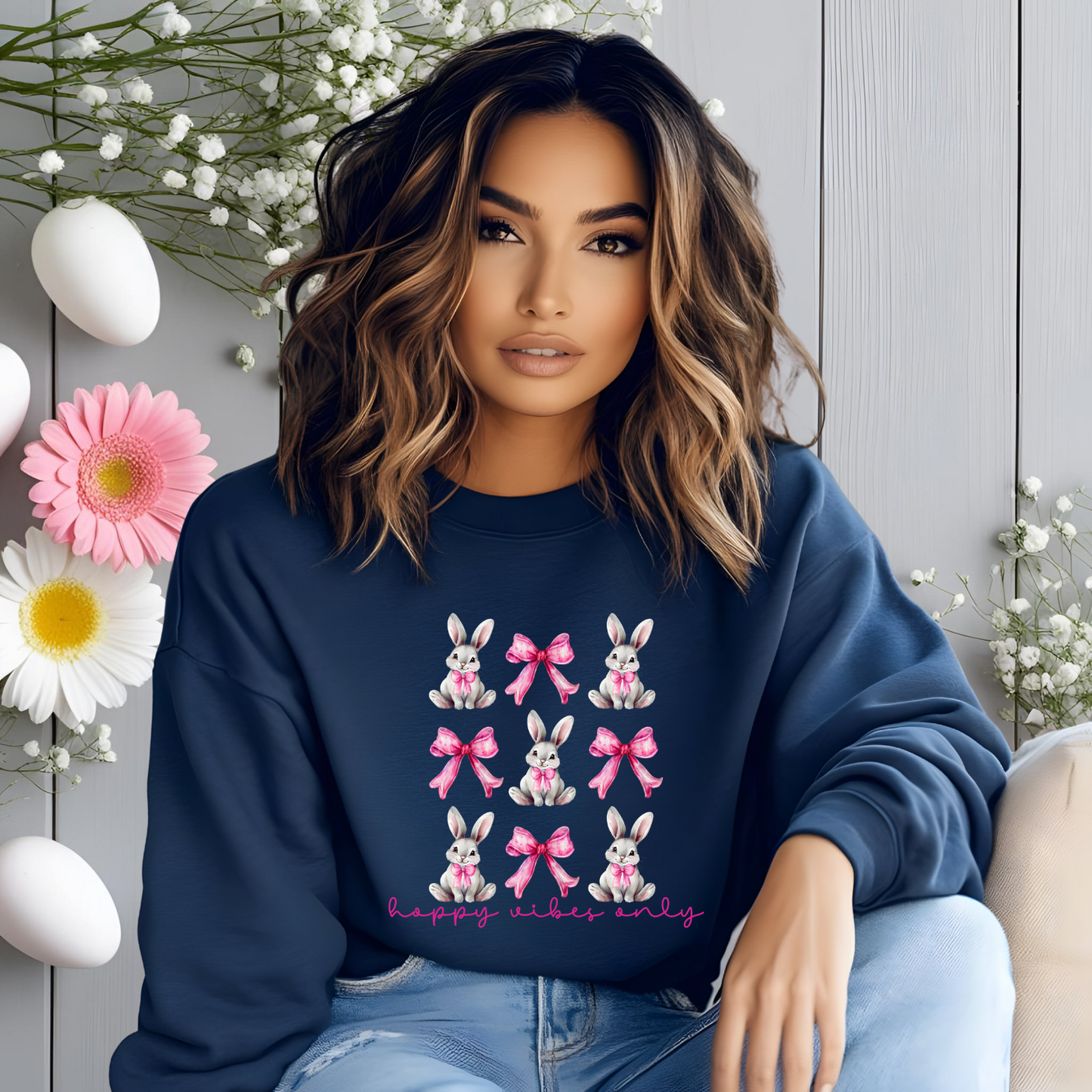 Hoppy Vibes Only Crewneck Sweatshirt