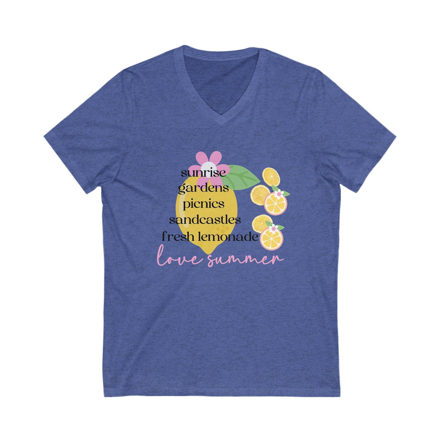 Love Summer V-Neck Tee