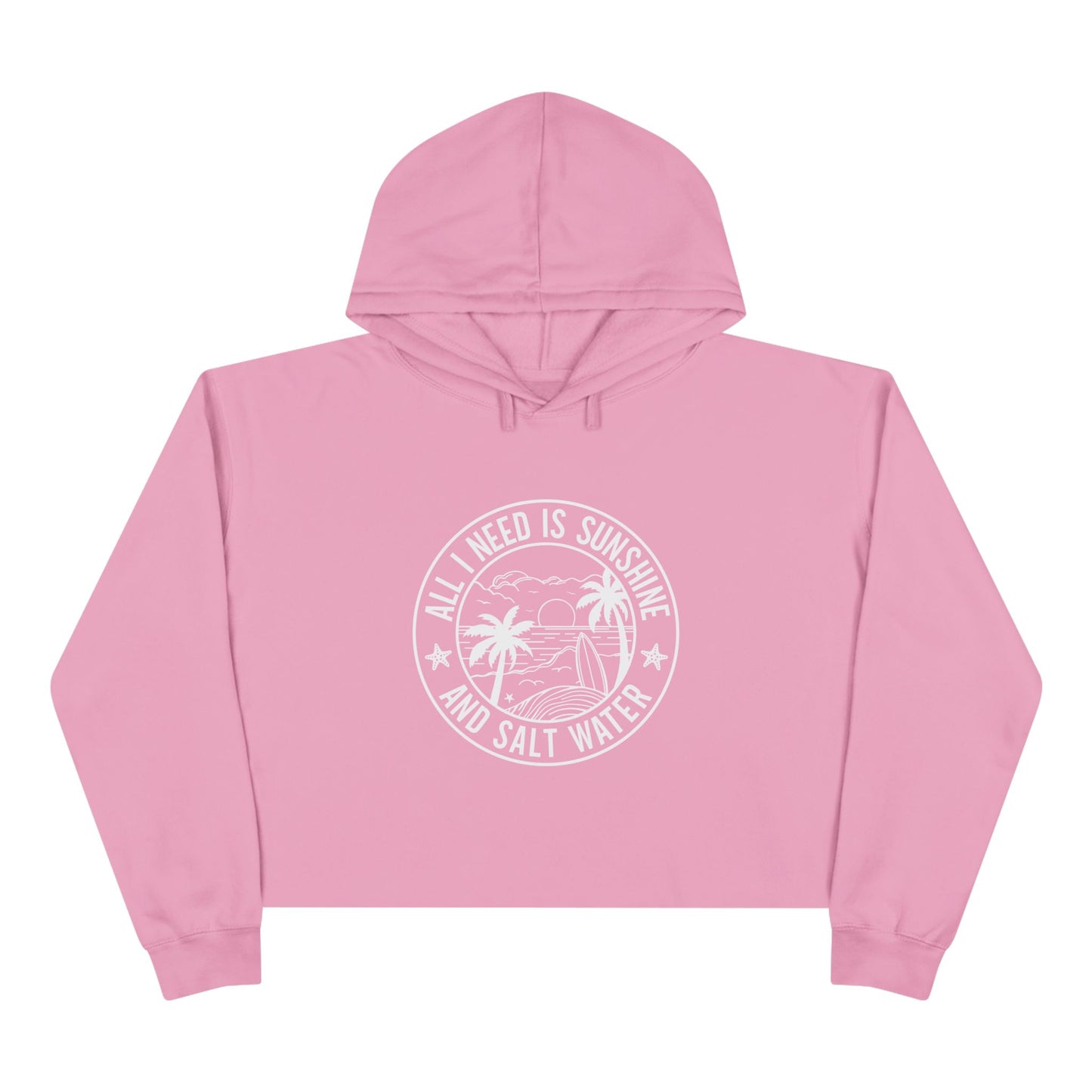 Sunshine and Saltwater Crop Hoodie