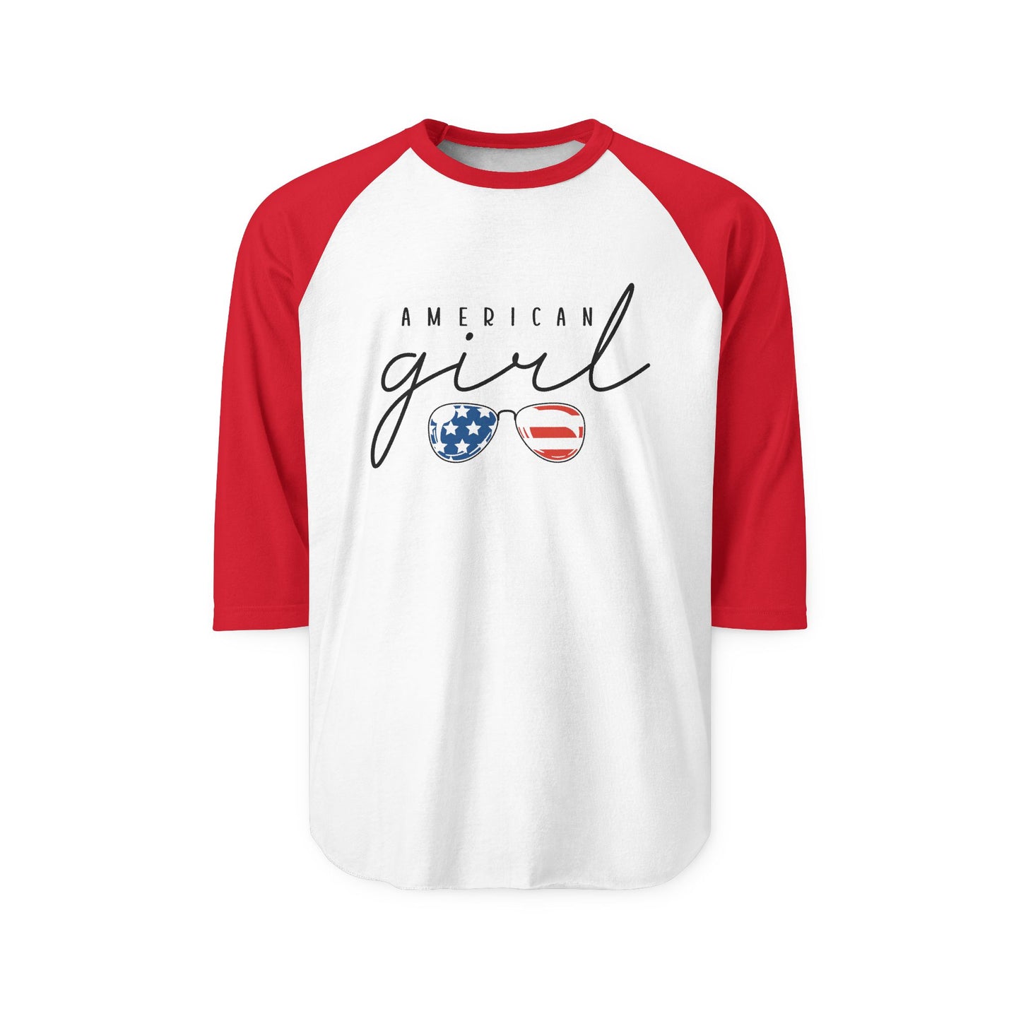 American Girl Baseball Tee