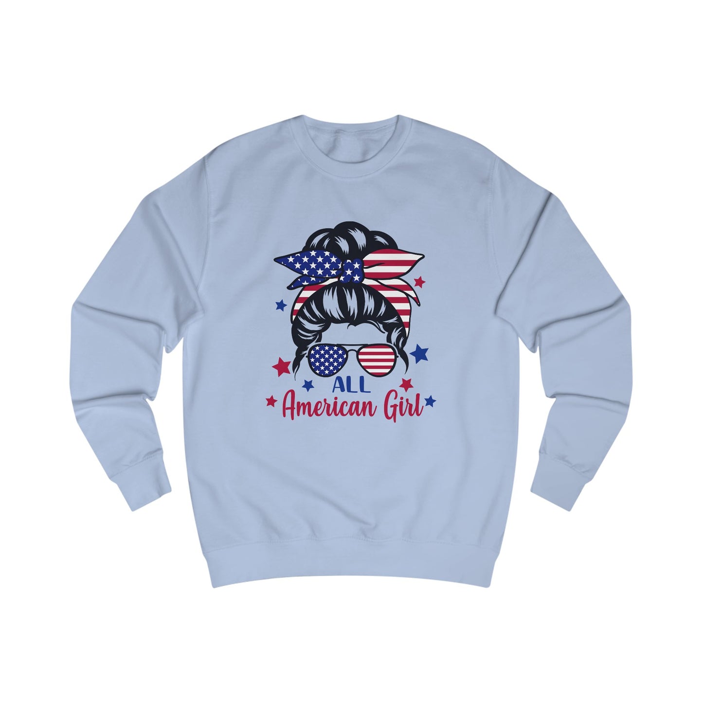 All American Girl Crewneck Sweatshirt