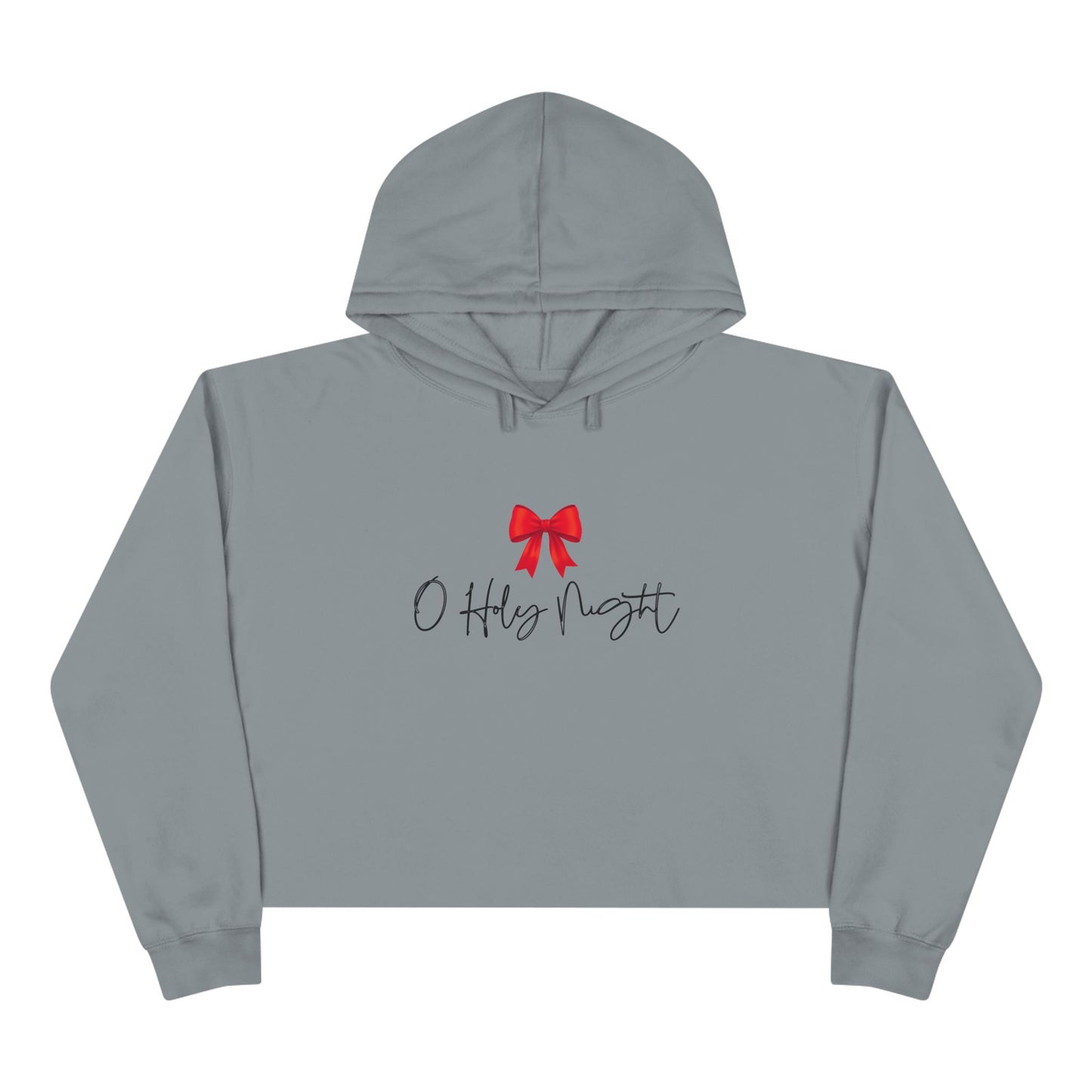O Holy Night Crop Hoodie