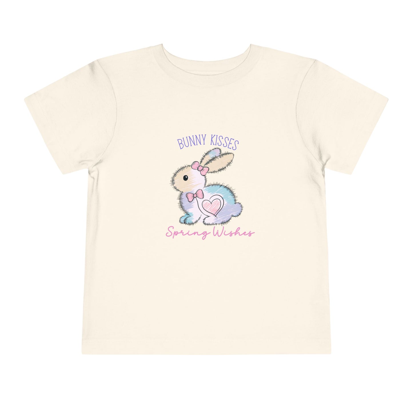 Bunny Kisses, Spring Wishes Toddler T-Shirt
