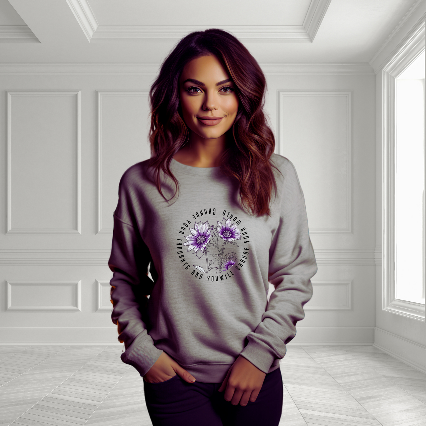 Change Your Thoughts Crewneck Sweatshirt