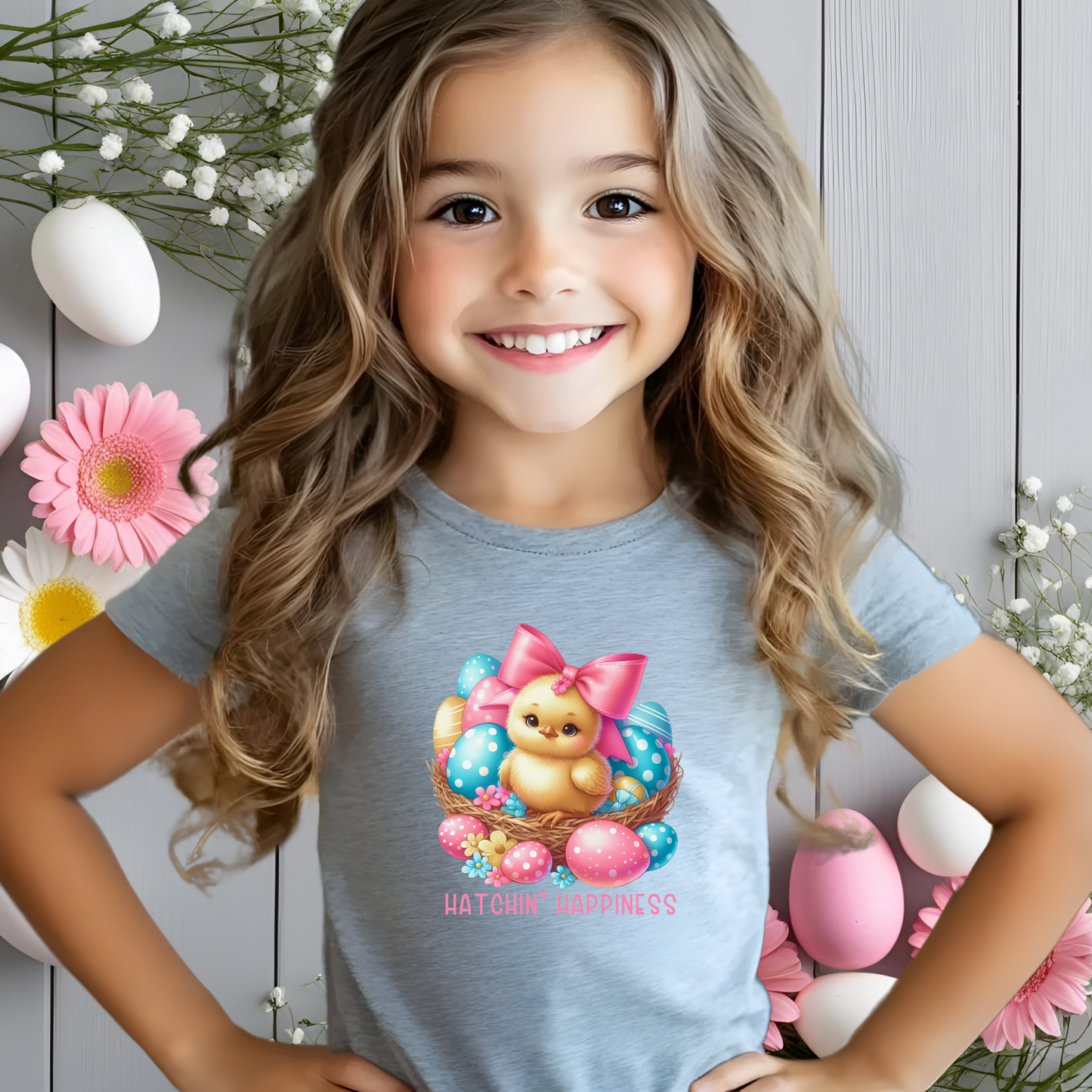 Hatchin’ Happiness Kids T-Shirt