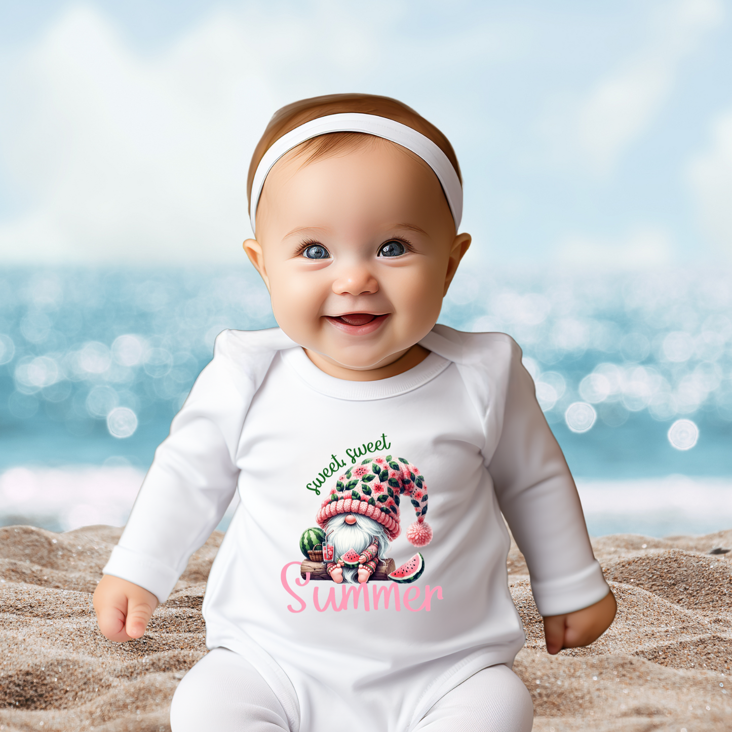 Sweet Sweet Summer Infant Long Sleeve Onesie