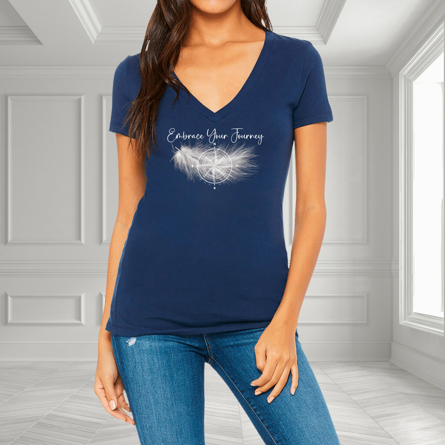 Embrace Your Journey V-Neck T-Shirt