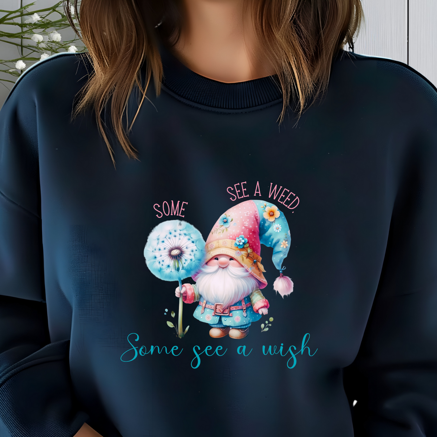 Some See A Wish Crewneck Sweatshirt