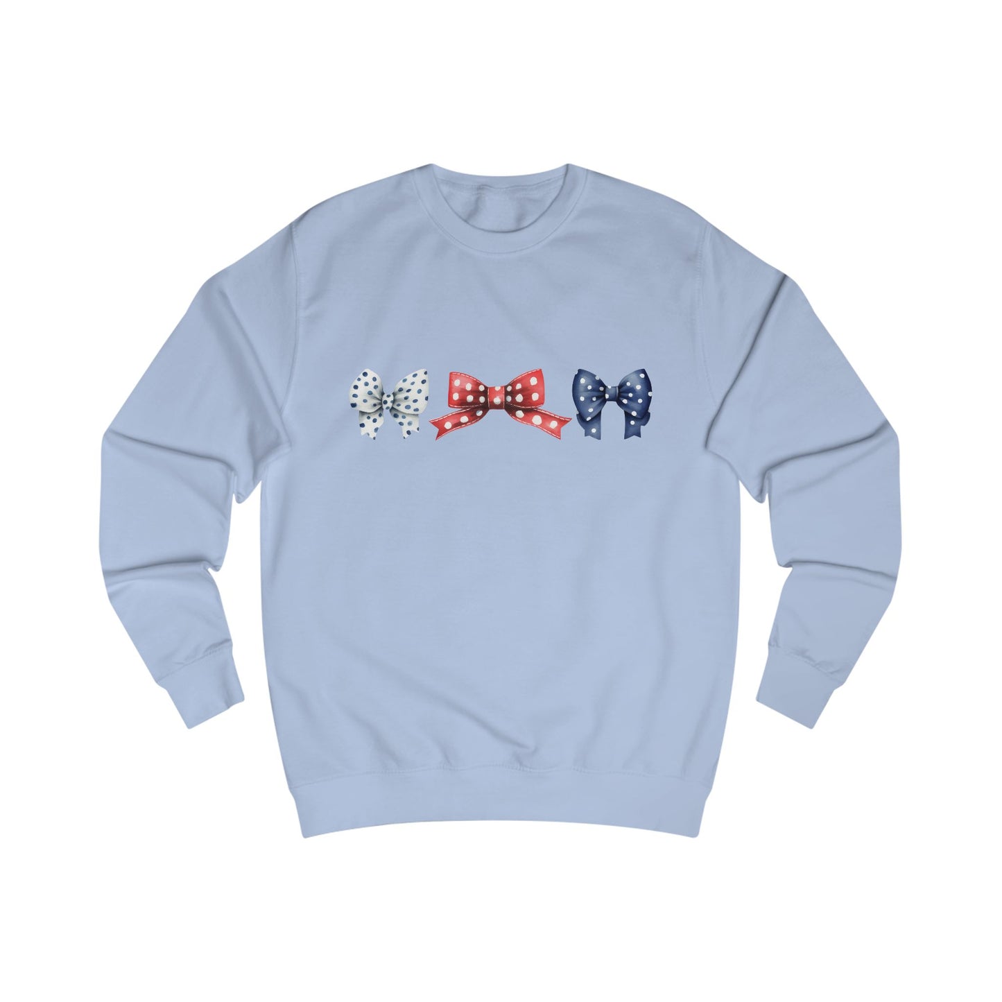 Patriotic Bows Crewneck Sweatshirt