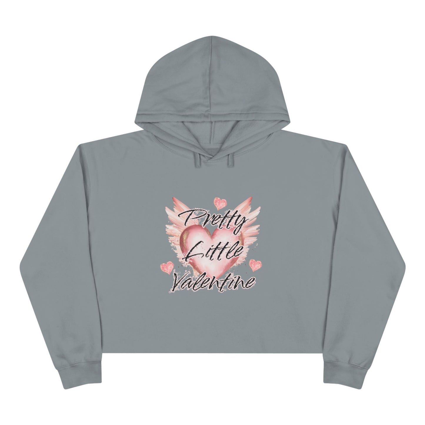 Pretty Little Valentine Crop Hoodie
