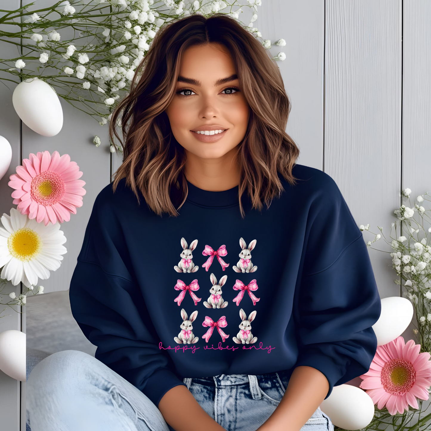 Hoppy Vibes Only Crewneck Sweatshirt
