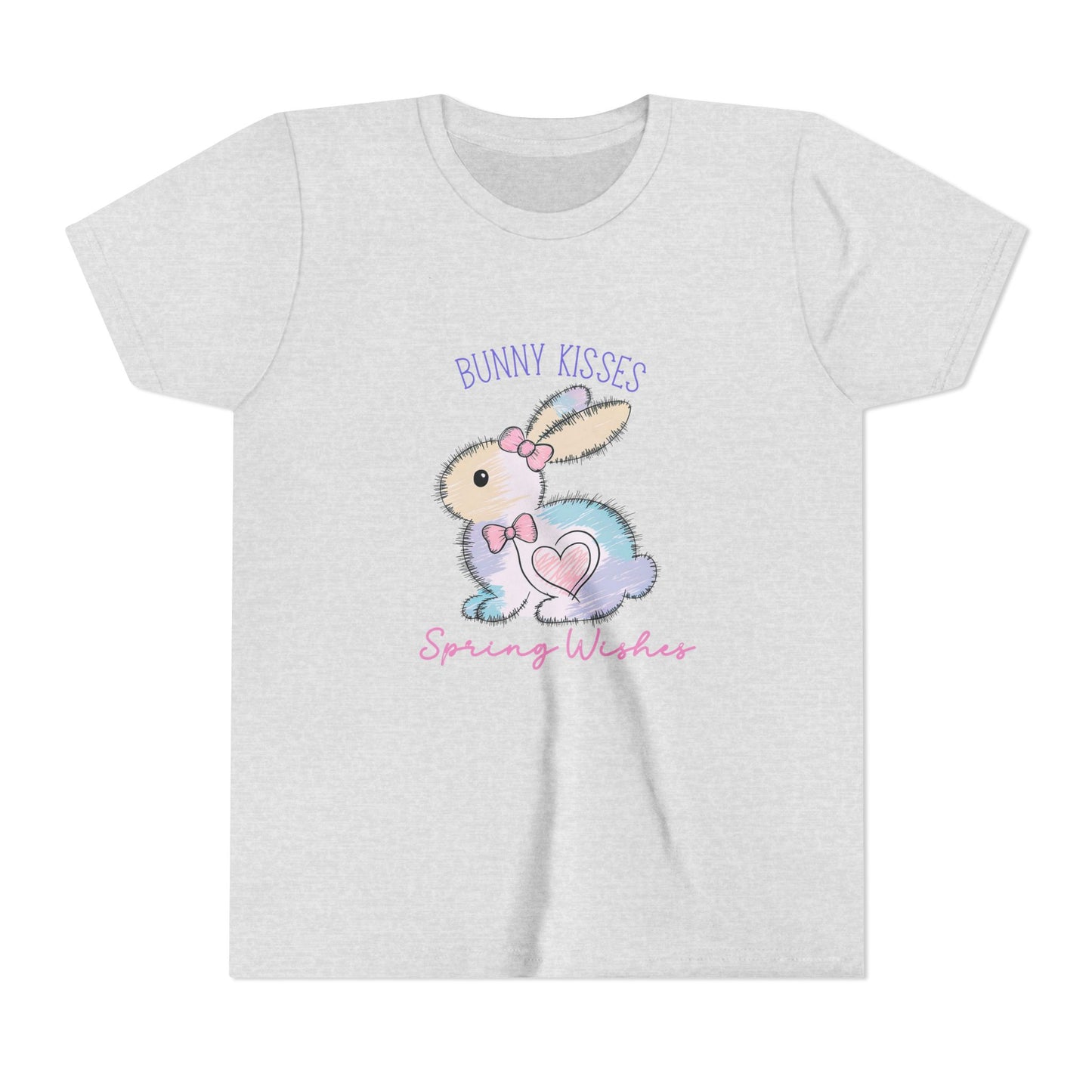 Bunny Kisses, Spring Wishes Kid's T-Shirt