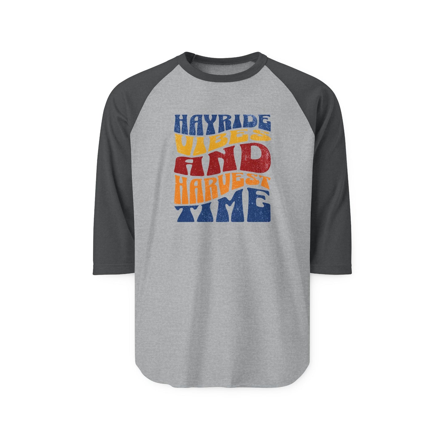 Hayride Vibes Baseball Tee