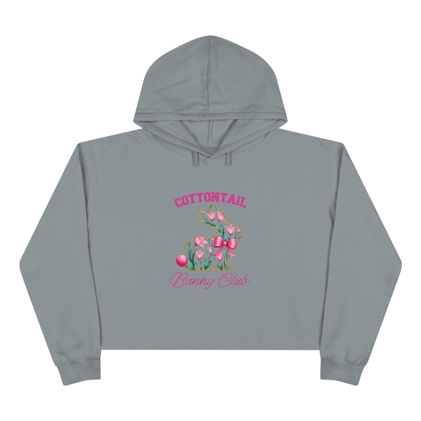 Cottontail Bunny Club Crop Hoodie