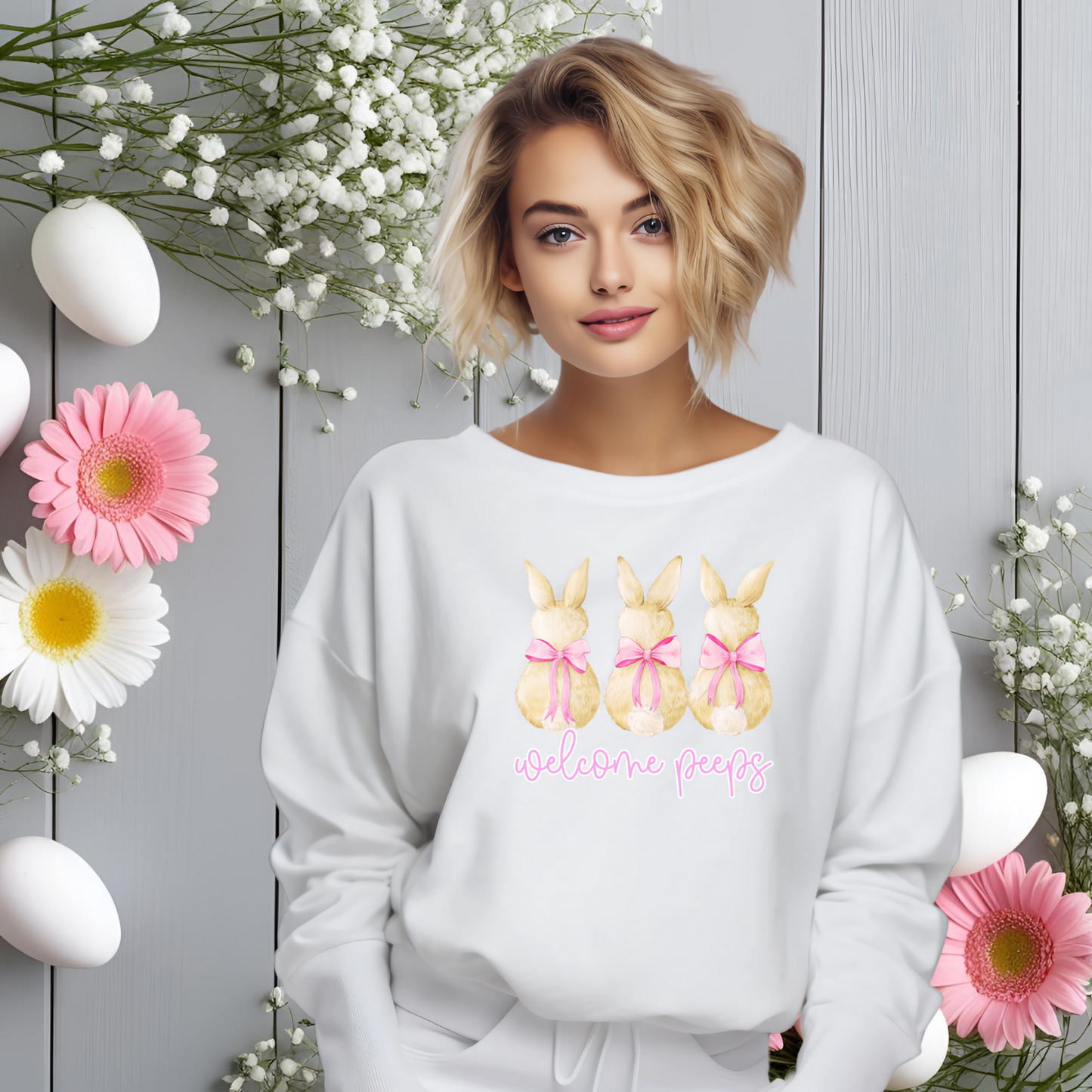 Welcome Peeps Crewneck Sweatshirt