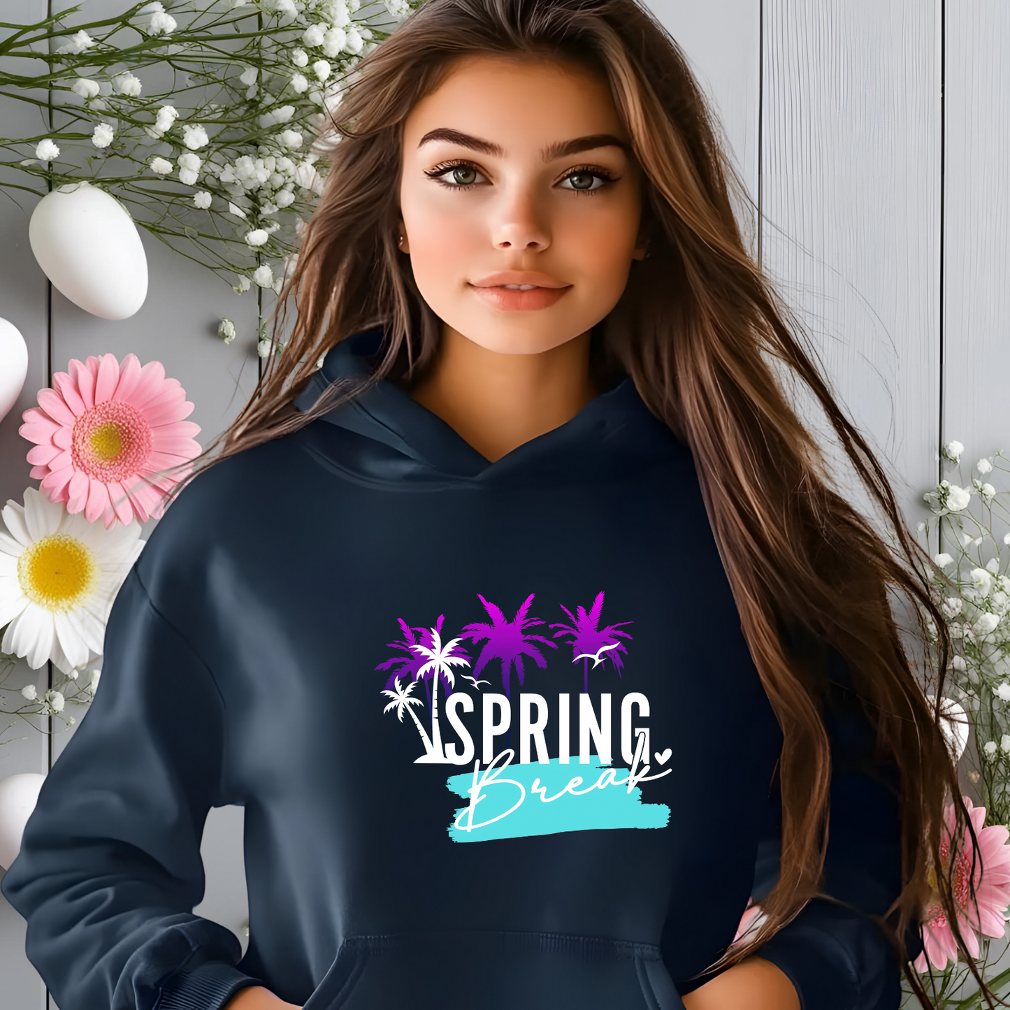 Spring Break Pullover Hoodie