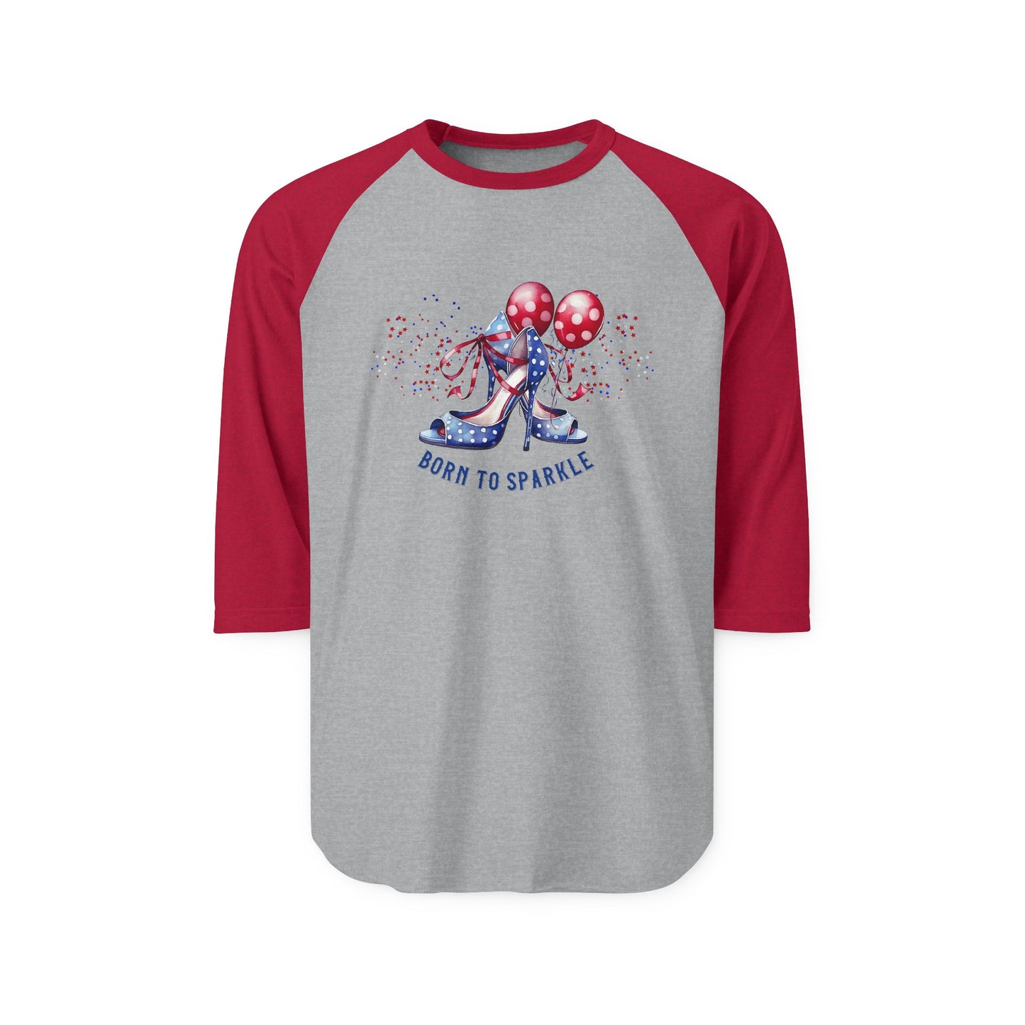 Born To Sparkle Baseball Tee