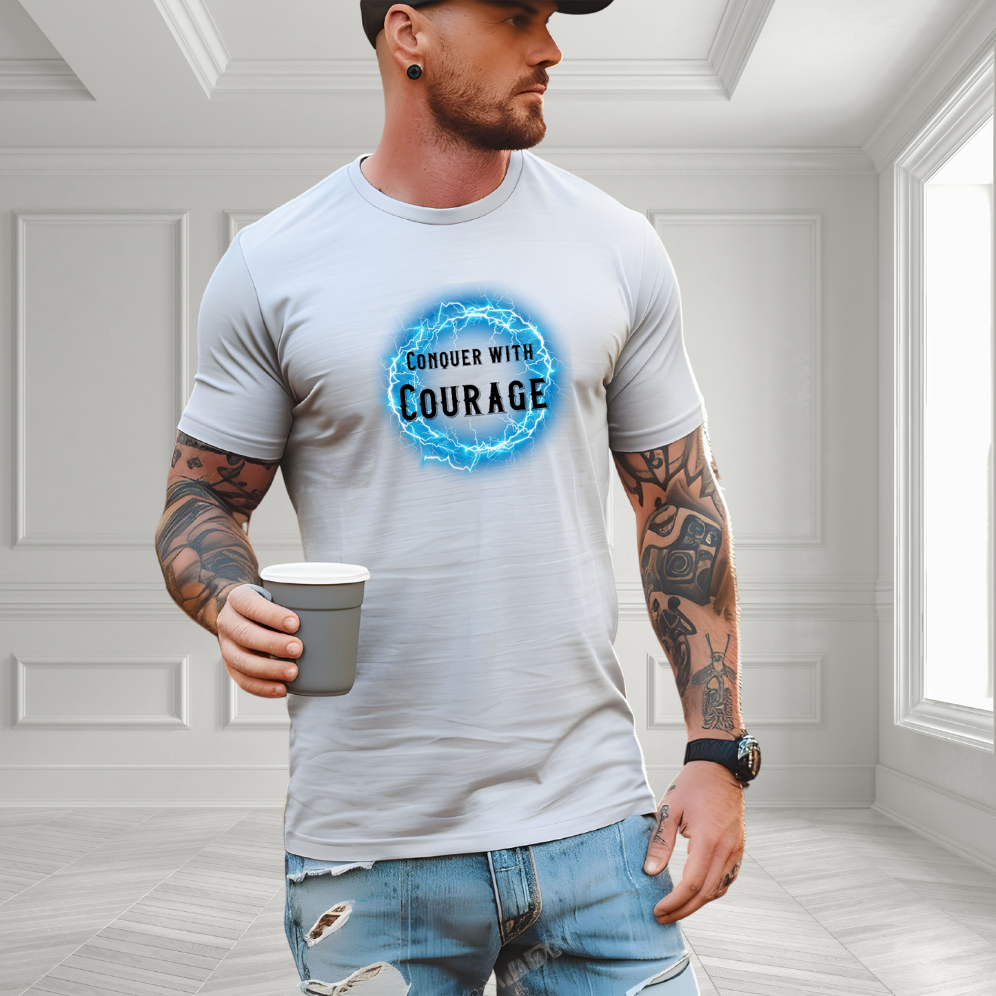 Conquer with Courage T-Shirt