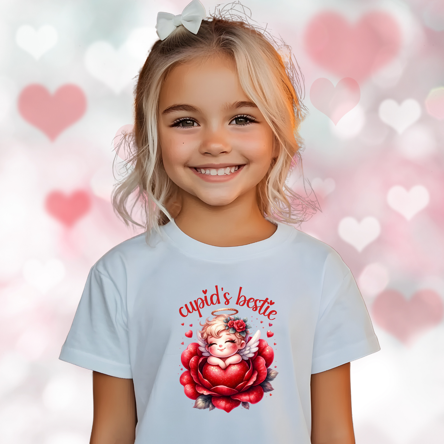Cupid’s Bestie Kid’s T-Shirt