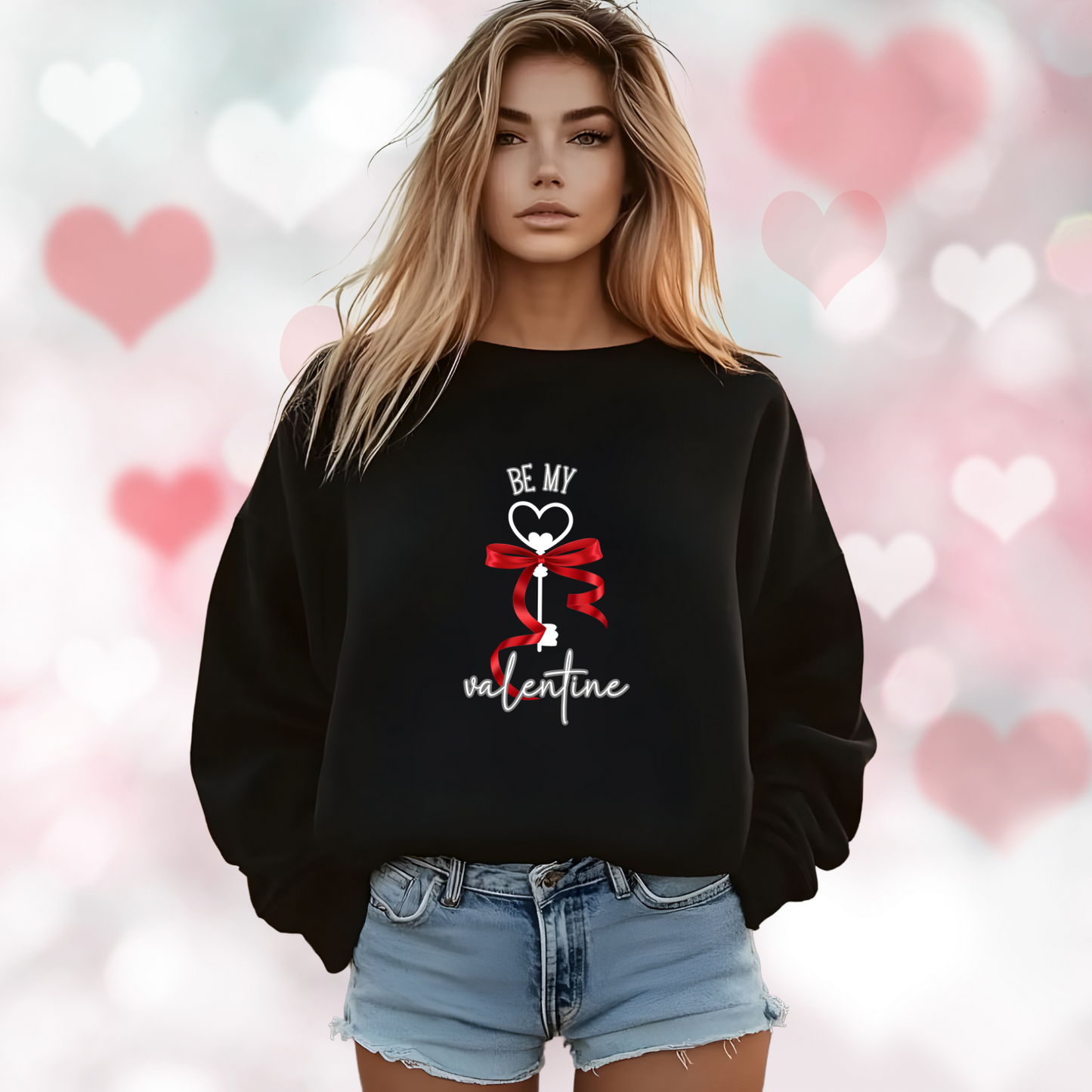 Be My Valentine Crewneck Sweatshirt
