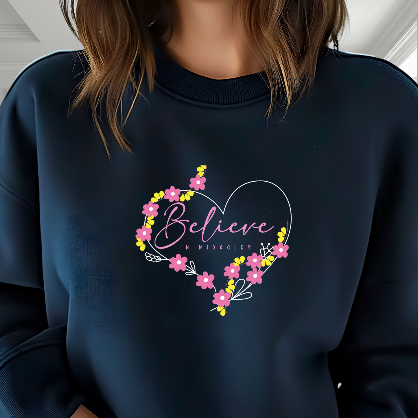 Believe In Miracles Crewneck Sweatshirt