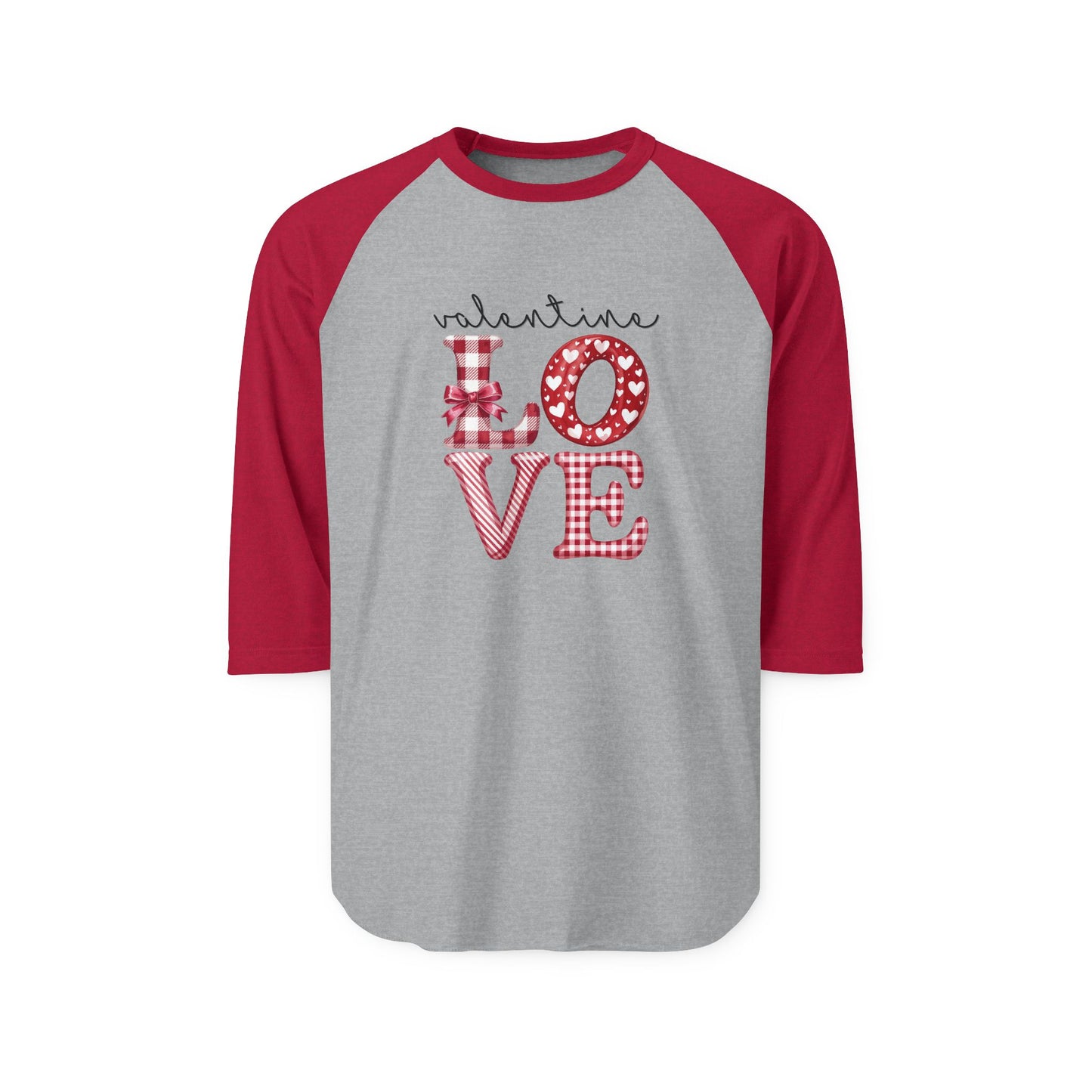 Valentine Love Baseball Tee