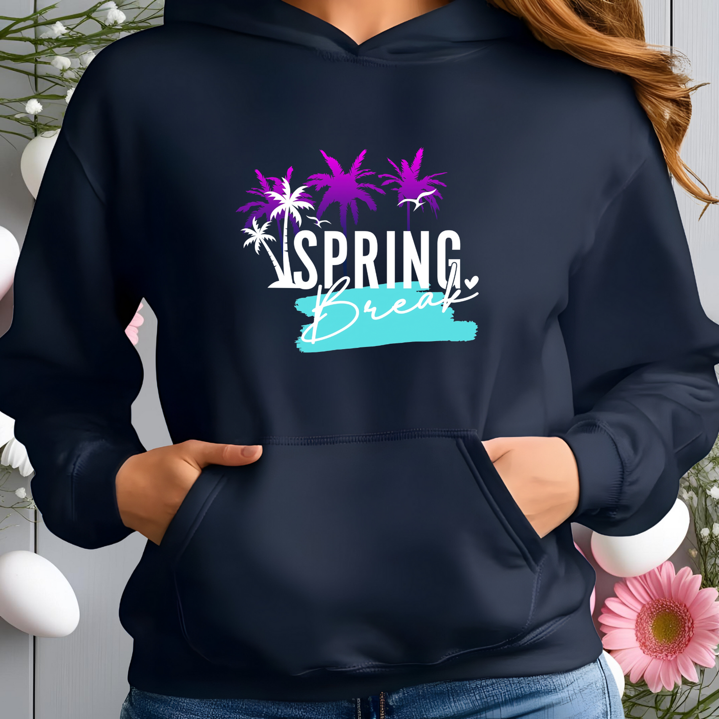 Spring Break Pullover Hoodie
