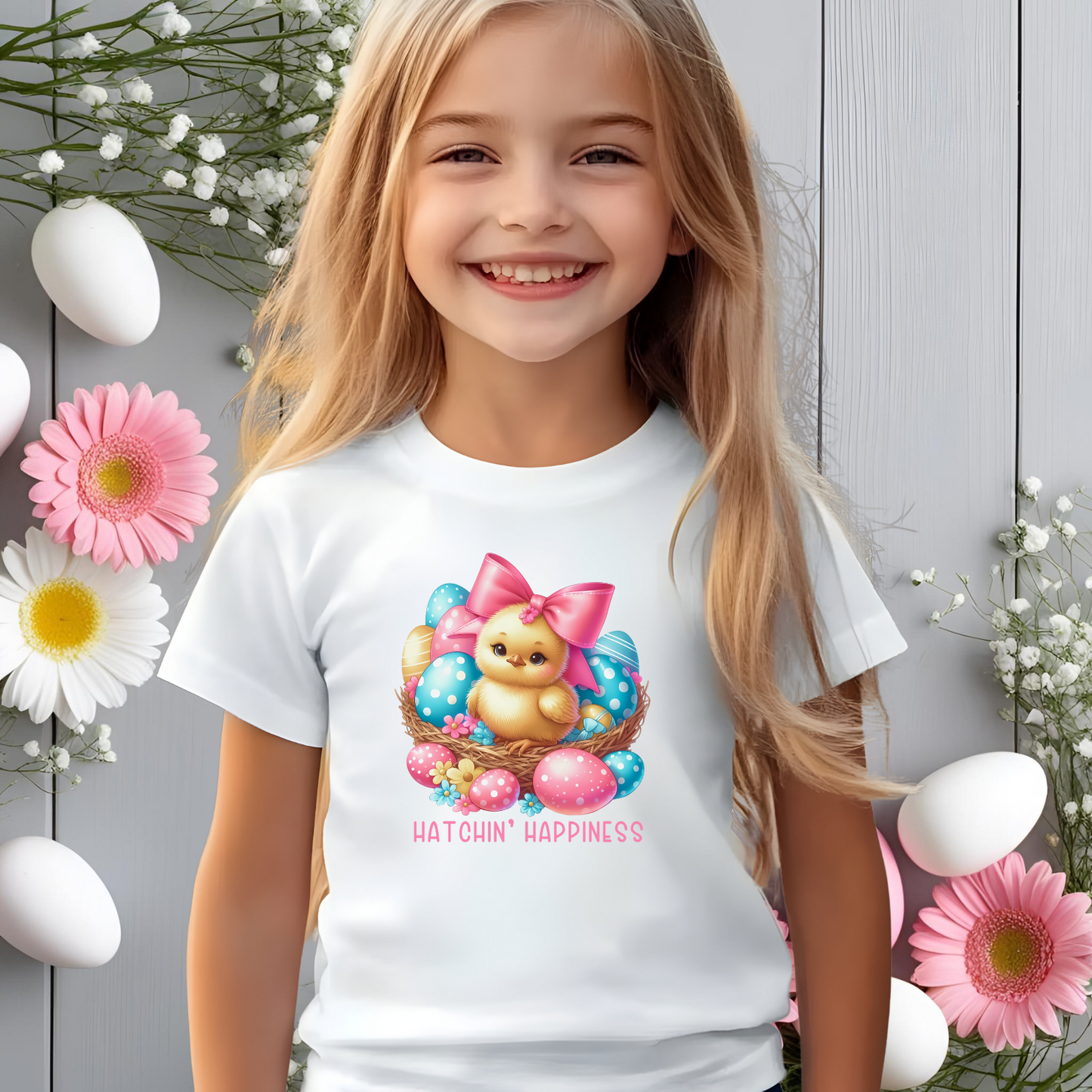 Hatchin’ Happiness Kids T-Shirt