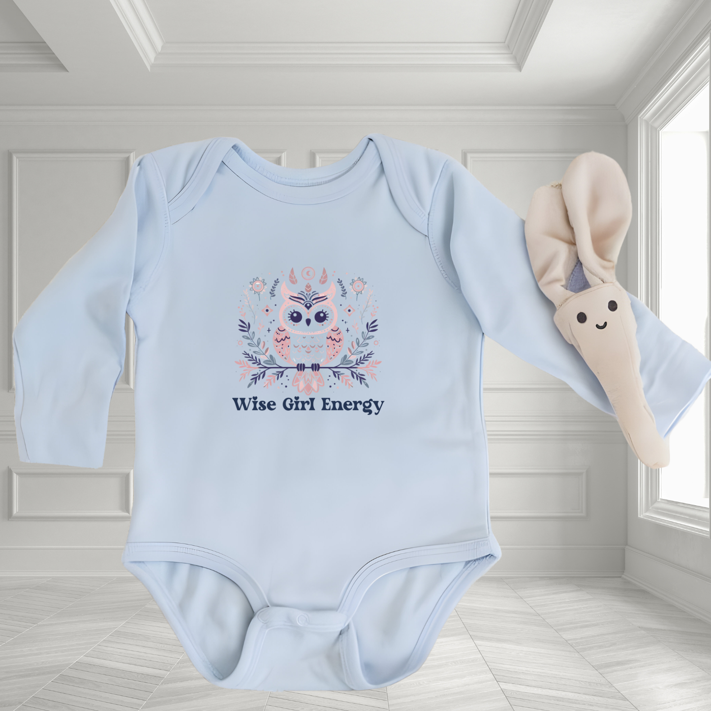 Wise Girl Energy Infant Long Sleeve Onesie