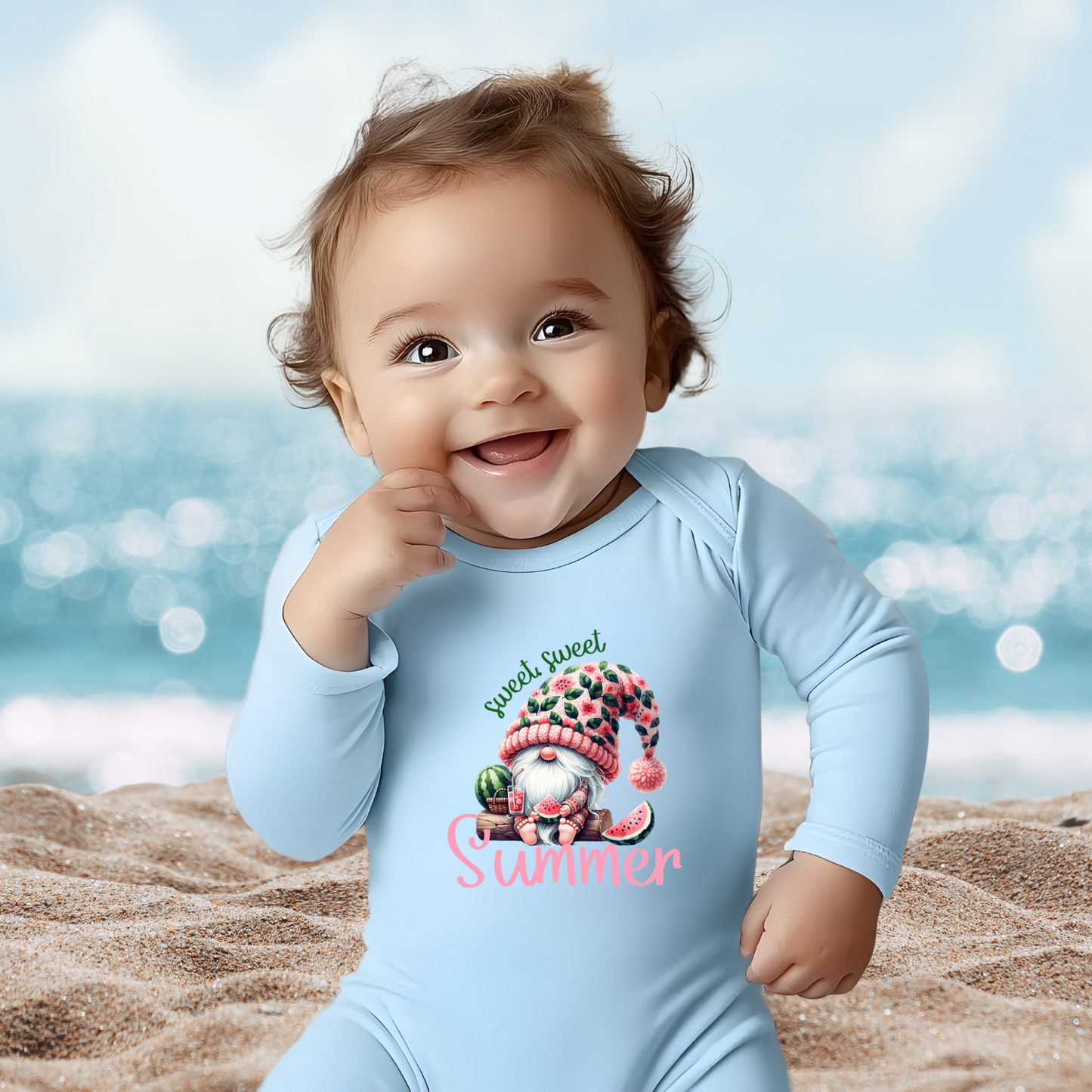 Sweet Sweet Summer Infant Long Sleeve Onesie