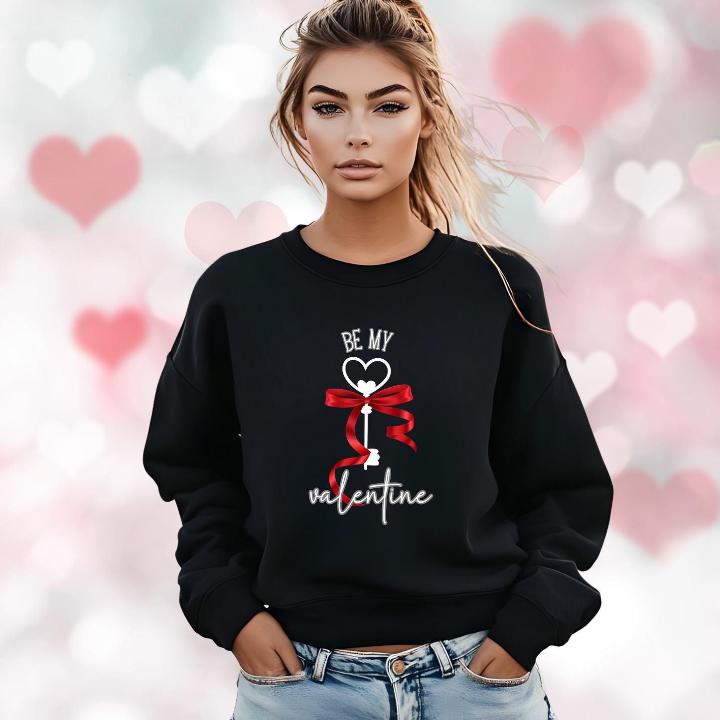 Be My Valentine Crewneck Sweatshirt