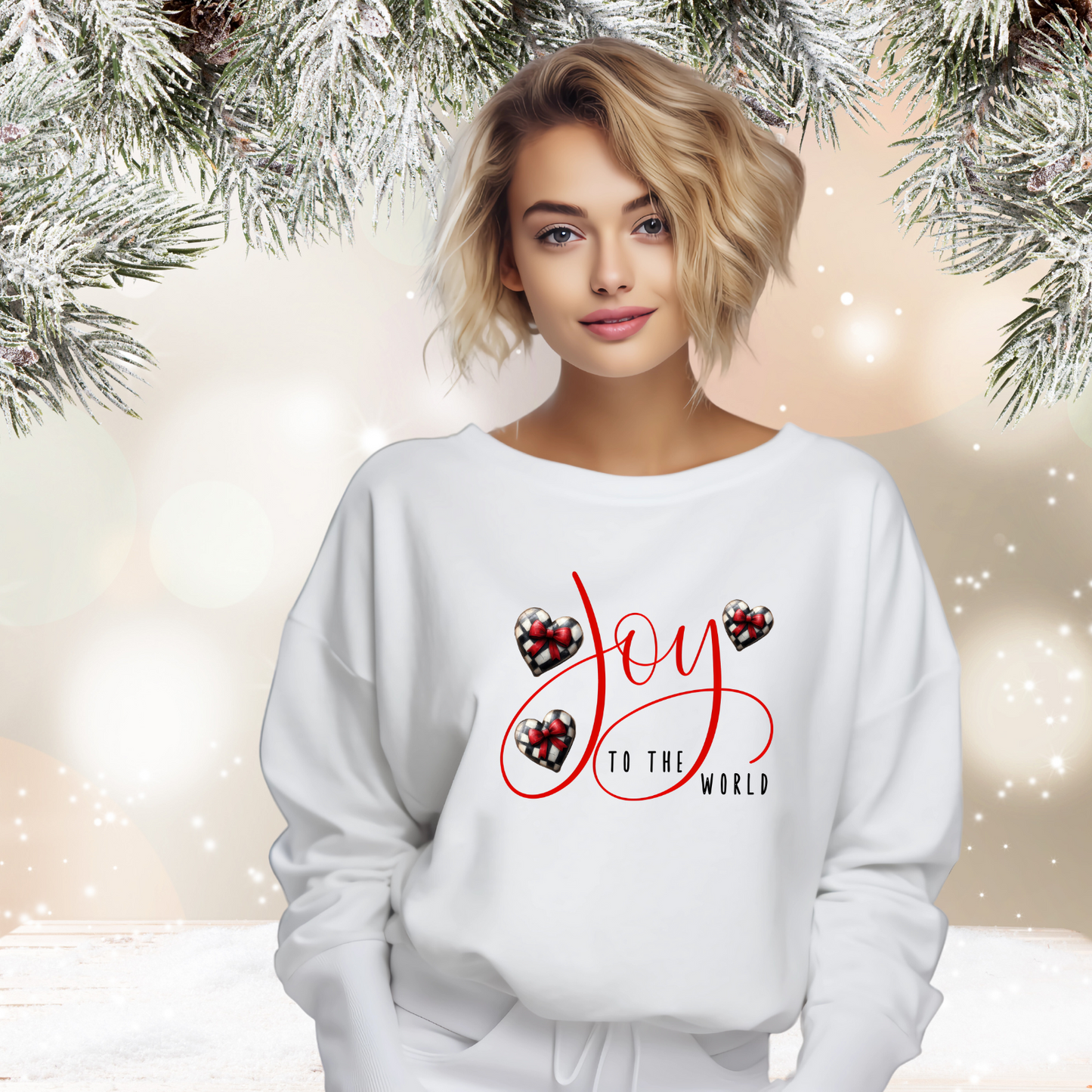 Joy To The World Crewneck Sweatshirt
