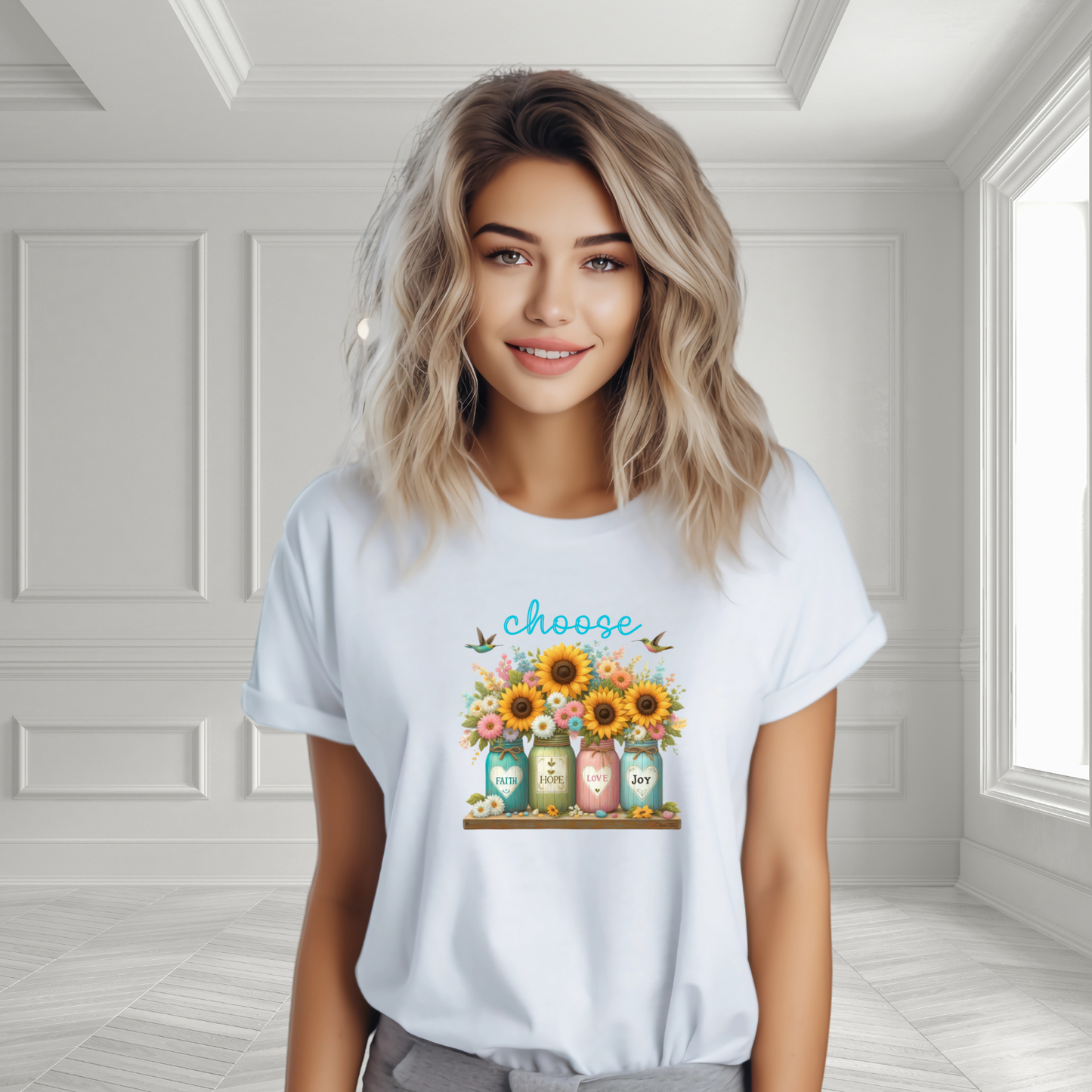 Choose Faith, Hope, Love, Joy T-Shirt