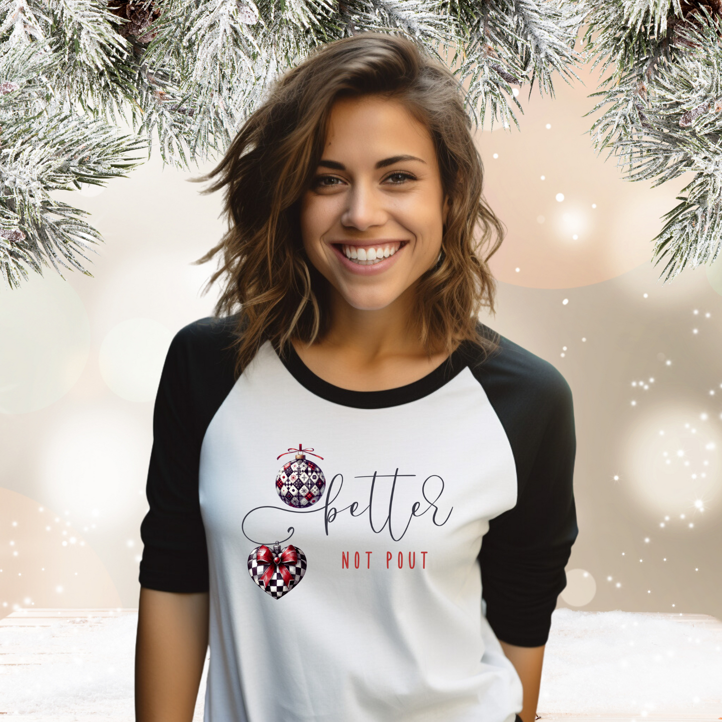 Better Not Pout Baseball Tee