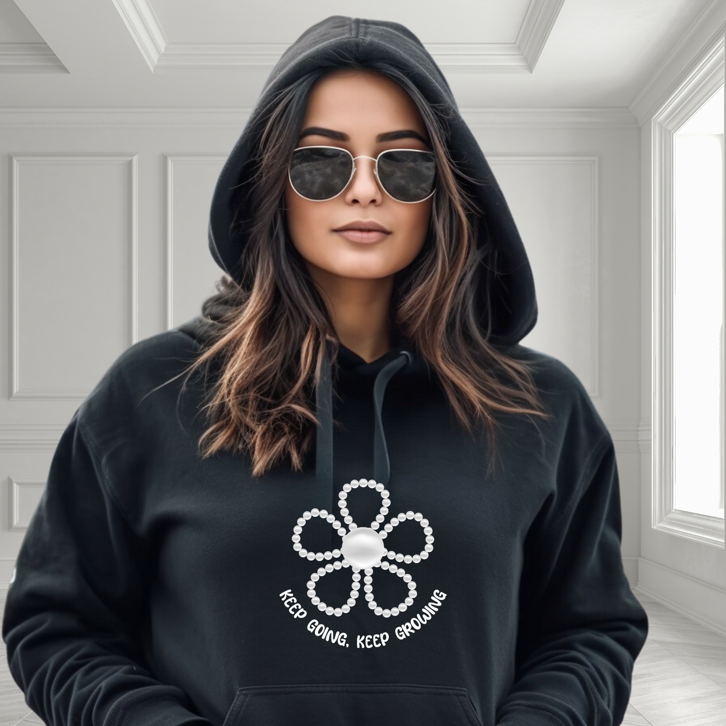Keep Going, Keep Growing Pullover Hoodie