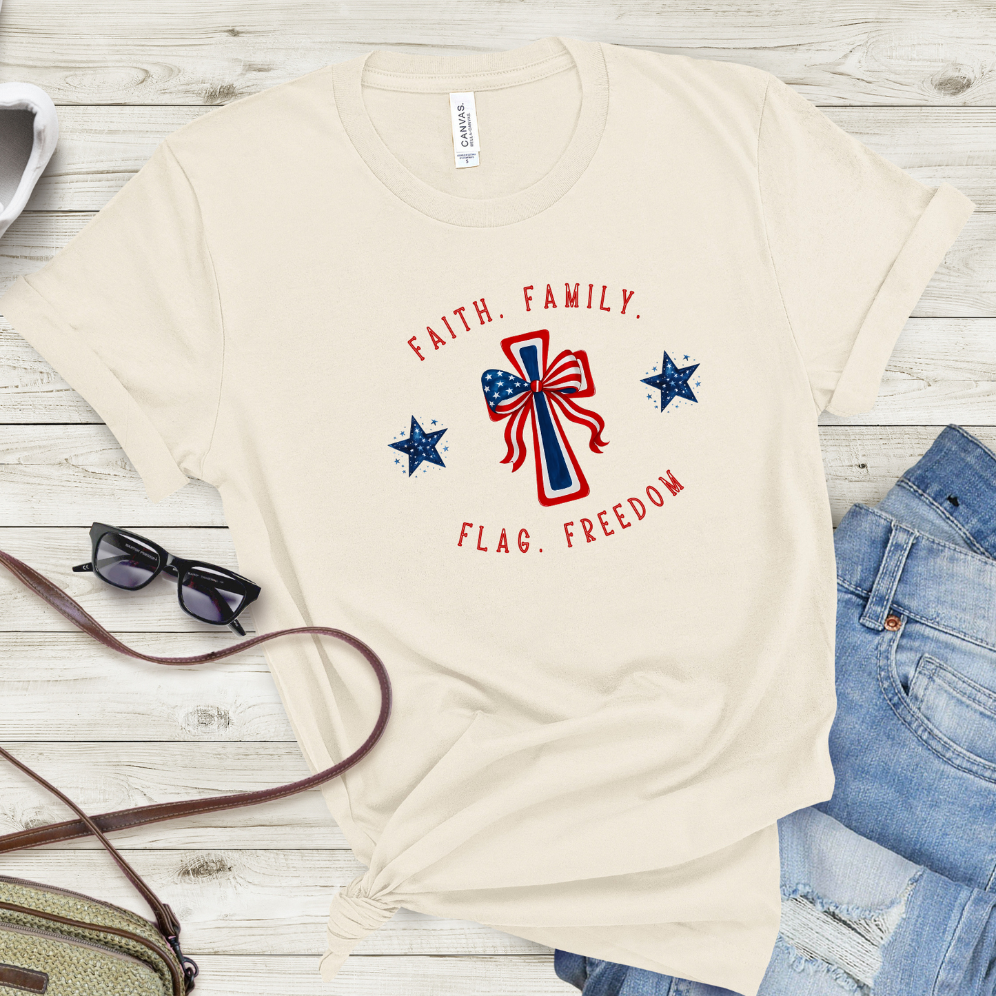 Faith Family Freedom T-Shirt