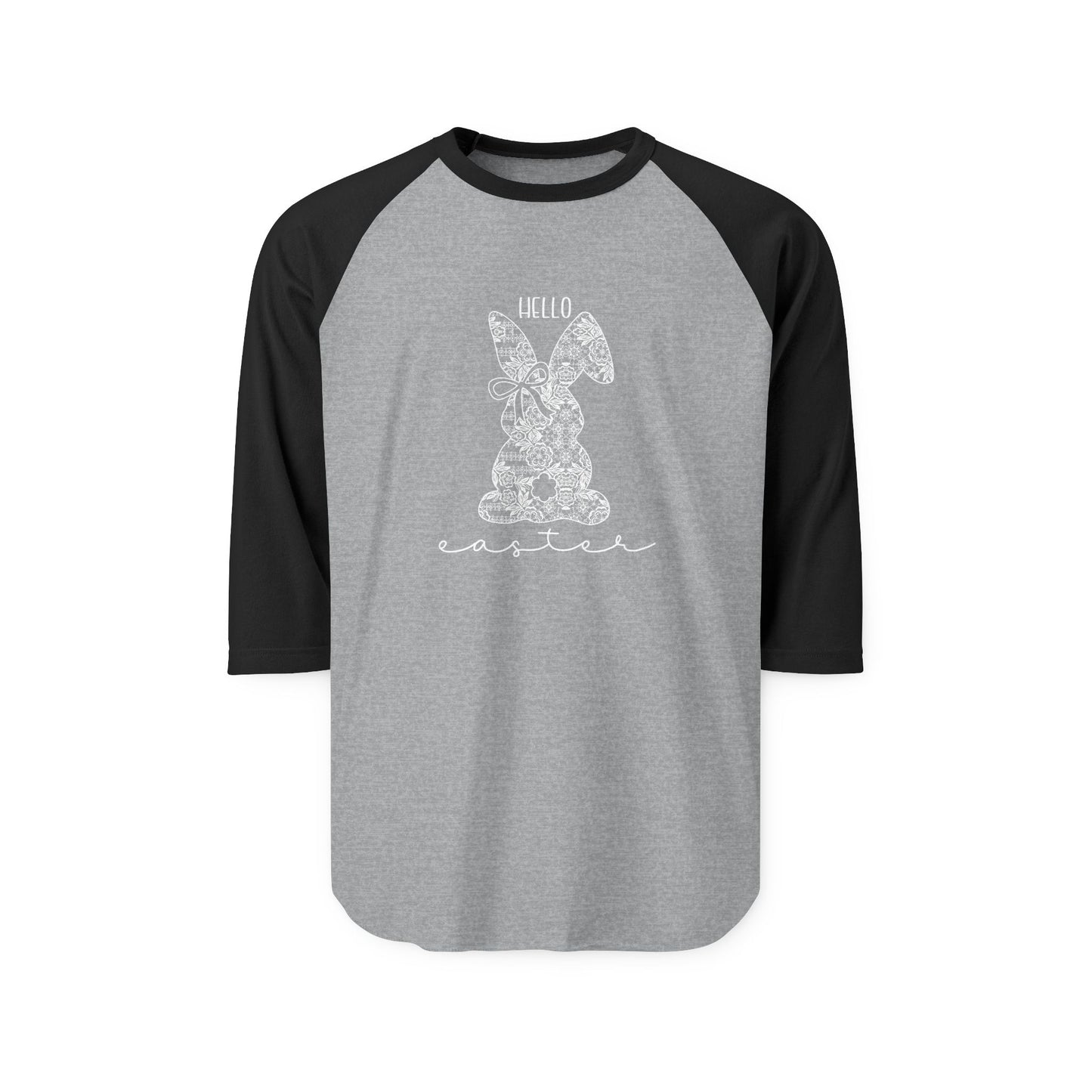 Hello Easter Baseball Tee