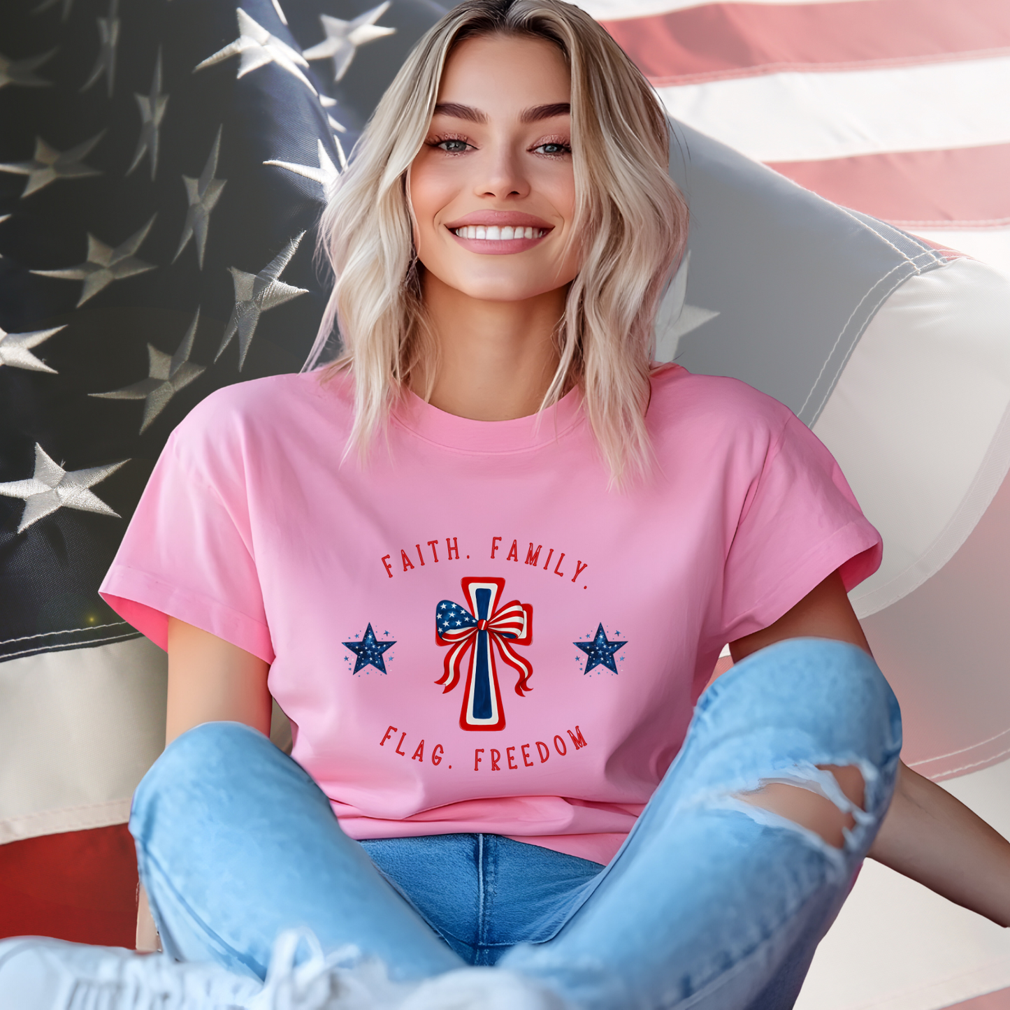 Faith Family Freedom T-Shirt