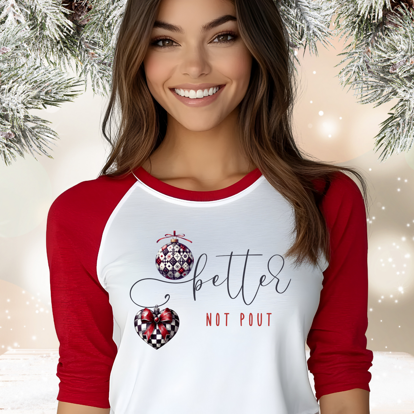 Better Not Pout Baseball Tee