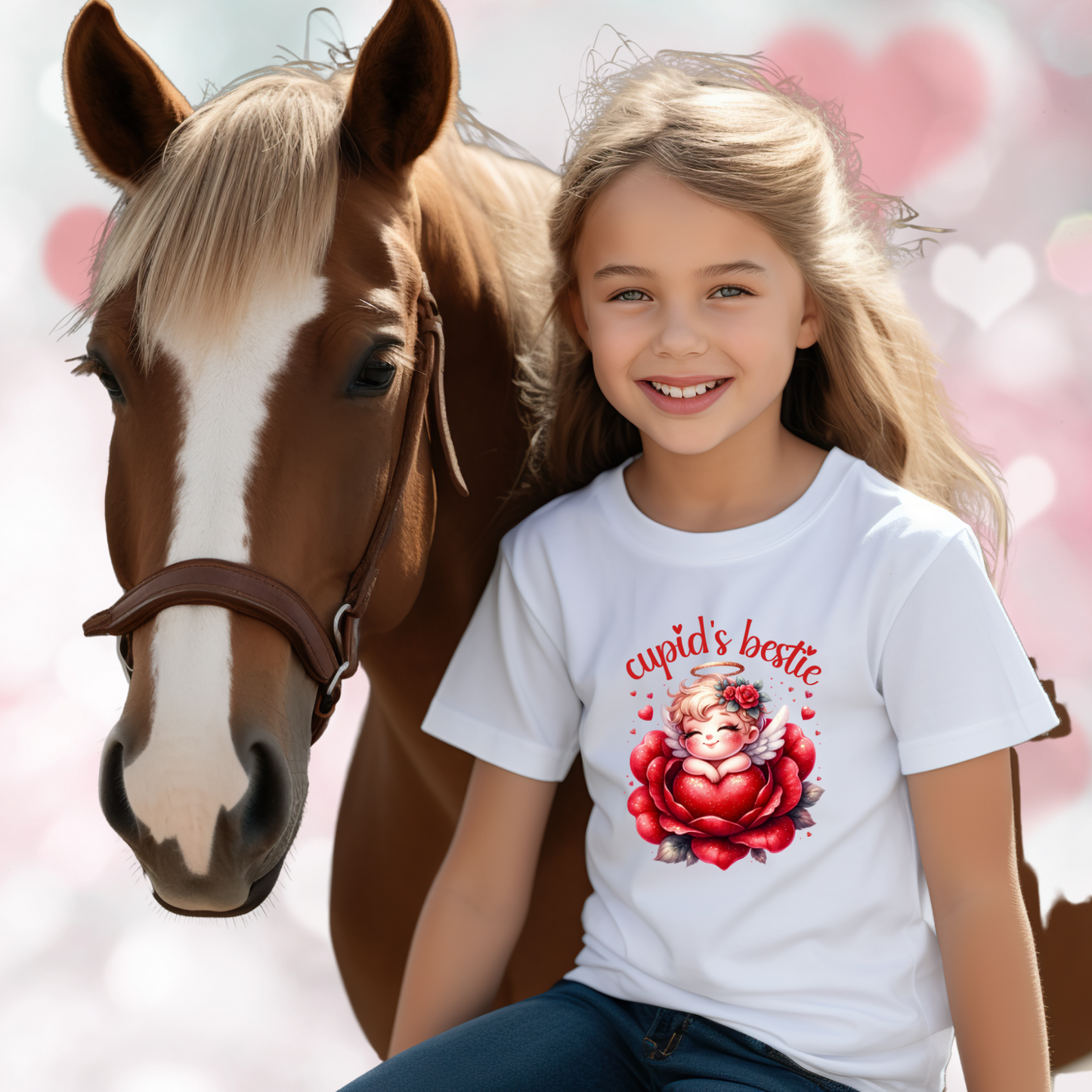 Cupid’s Bestie Kid’s T-Shirt