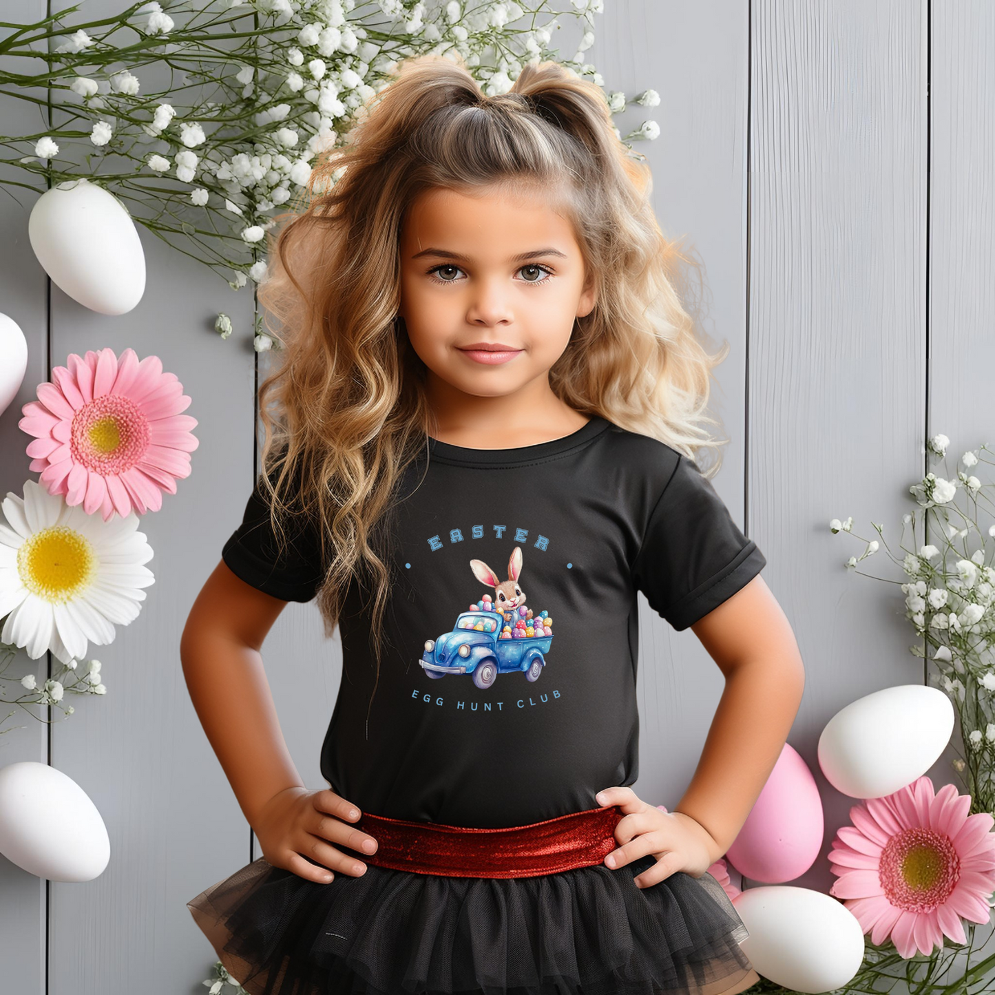 Easter Egg Hunt Club Kid's T-Shirt