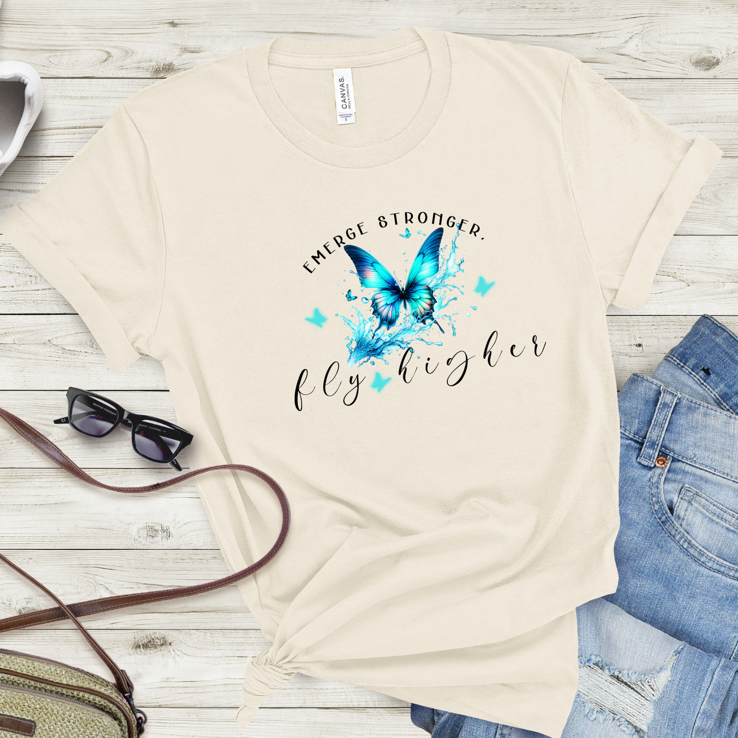 Emerge Stronger, Fly Higher T-Shirt