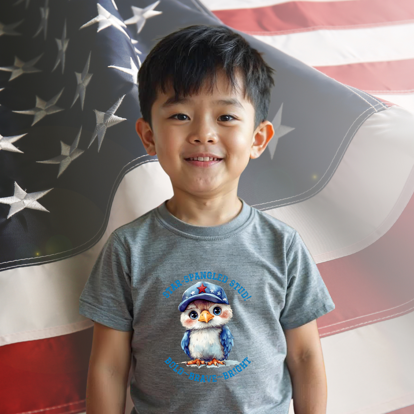 Star-Spangled Stud Toddler T-Shirt