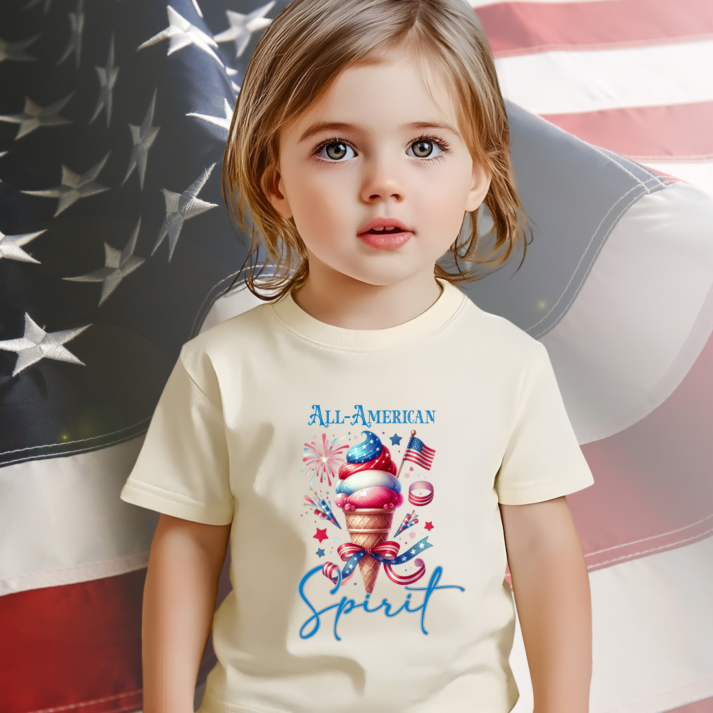 All-American Spirit Kid's T-Shirt