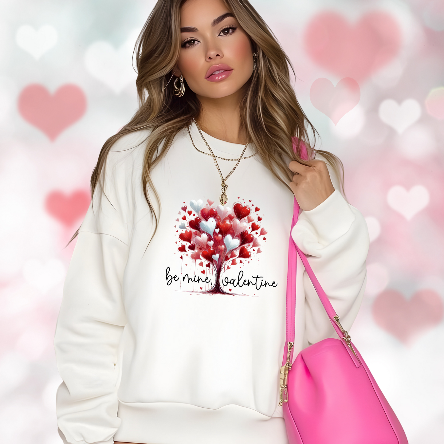 Be Mine, Valentine Crewneck Sweatshirt
